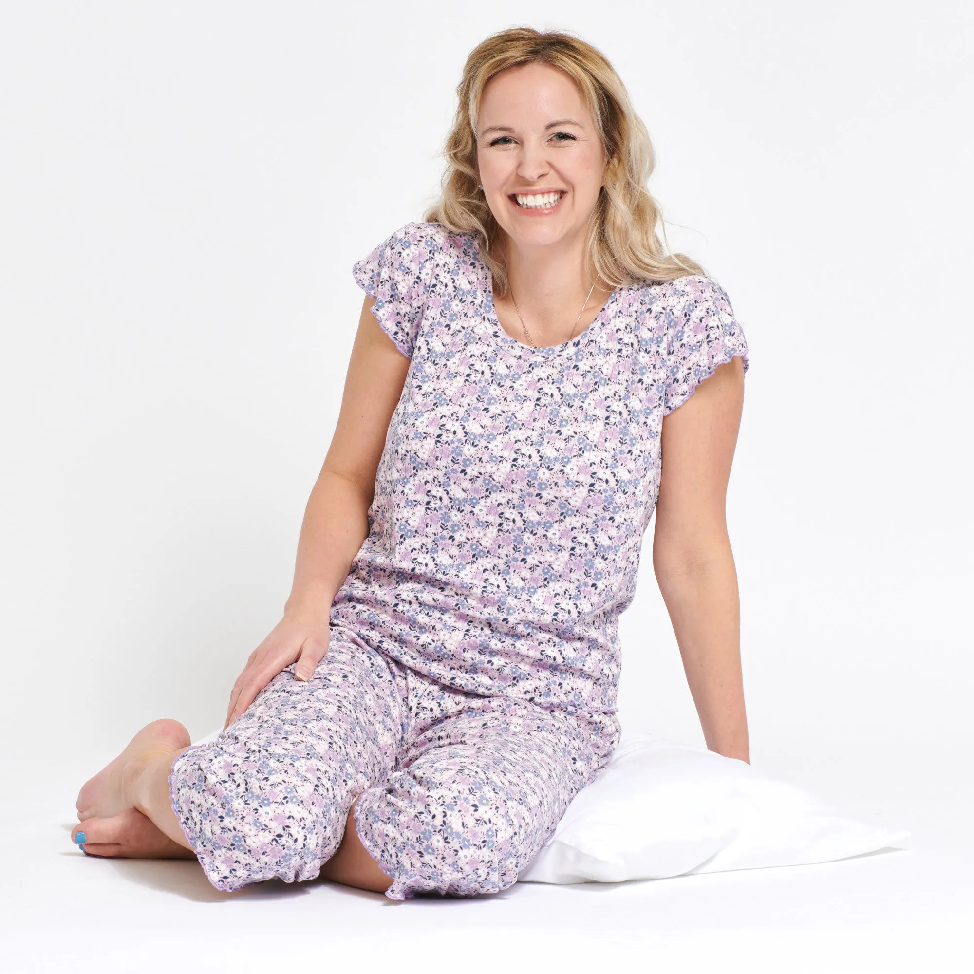 Carisma Women's Scooped Printed PJ Set, 2-Piece sold by Giant Tiger product image thumbnail 3