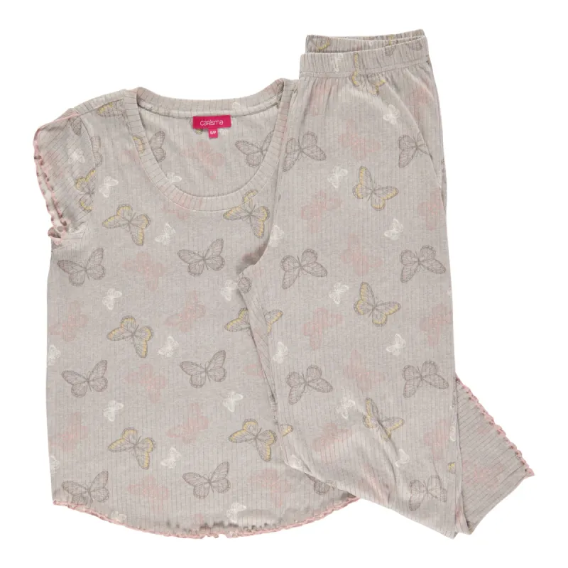 Carisma Women's Scooped Printed PJ Set, 2-Piece sold by Giant Tiger