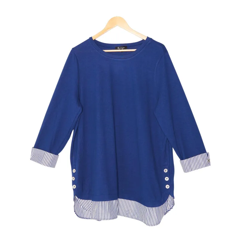 lily morgan Women's Plus Fooler Top sold by Giant Tiger