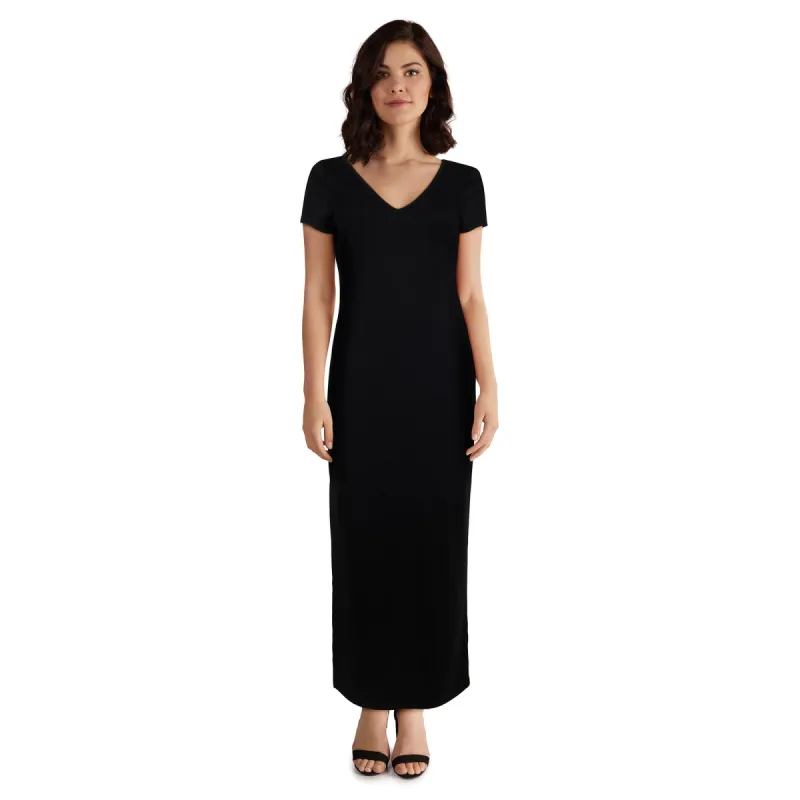 lily morgan Women's V-neck Maxi Dress sold by Giant Tiger