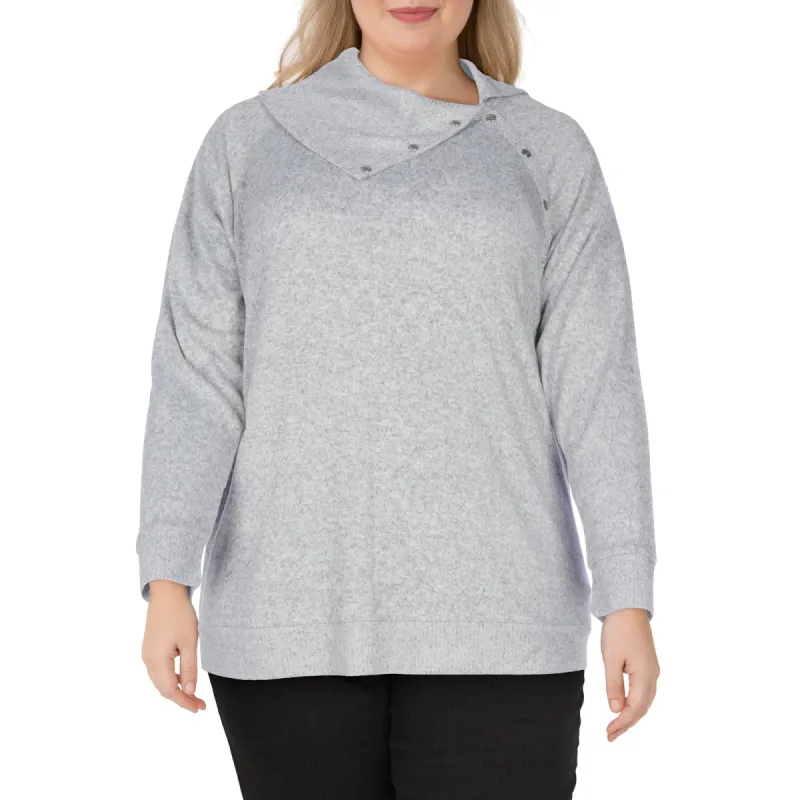 lily morgan Women's Plus Cowl Neck Blouse sold by Giant Tiger