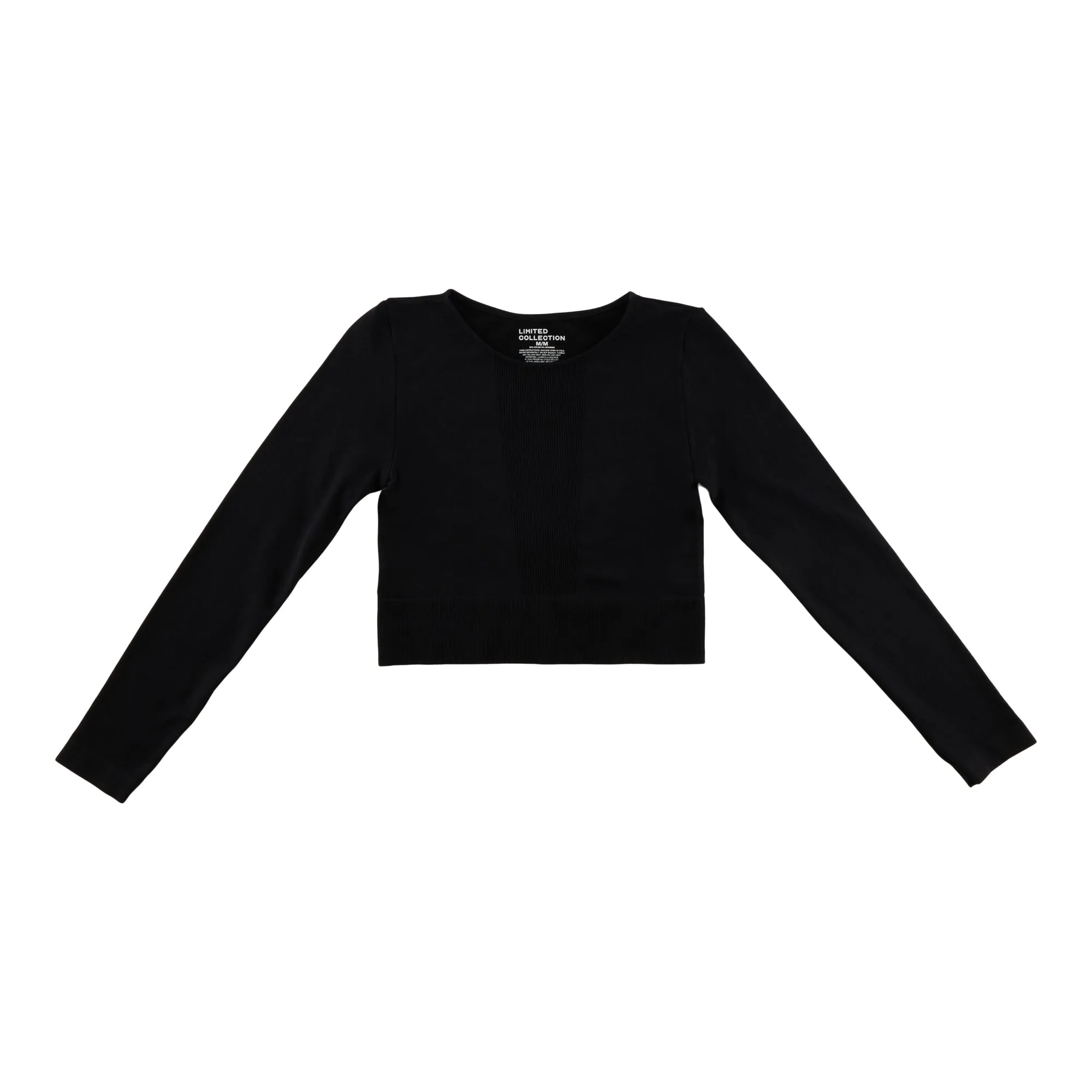 Limited Collection Women's Long Sleeve Crop Top sold by Giant Tiger product image thumbnail 2