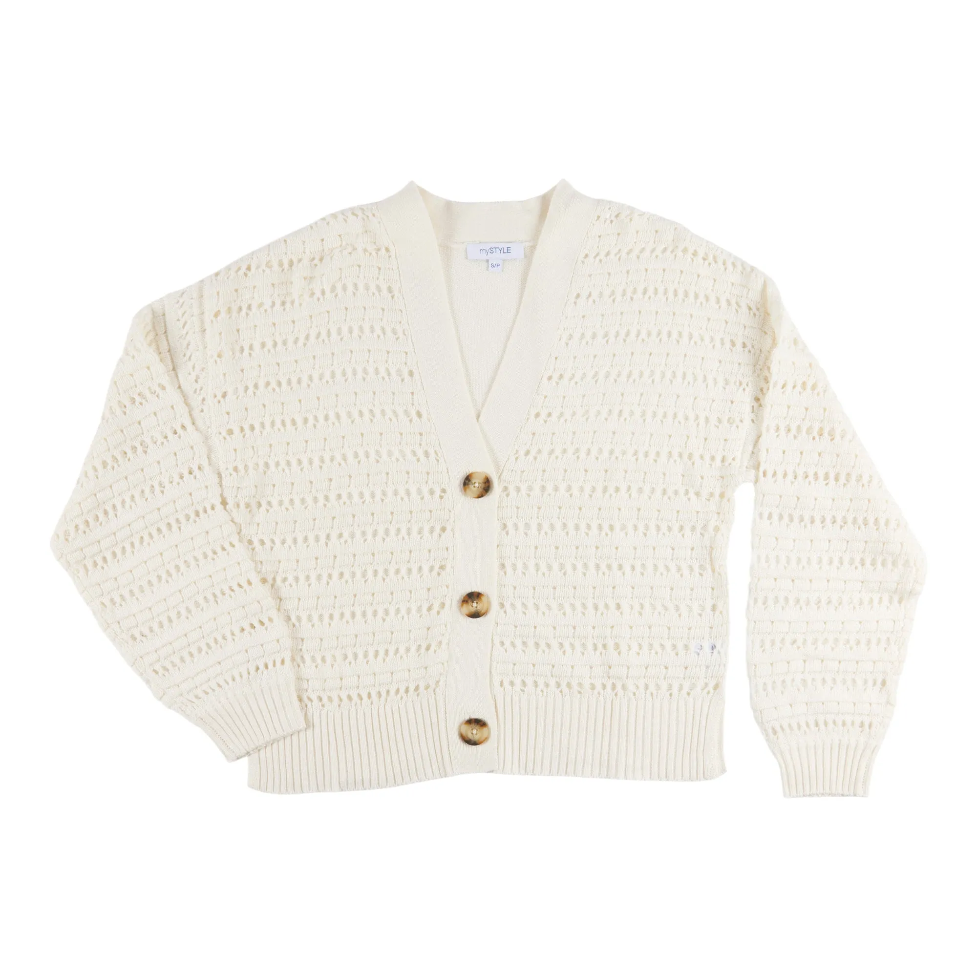 mySTYLE Women's Quest Crop Cardigan sold by Giant Tiger