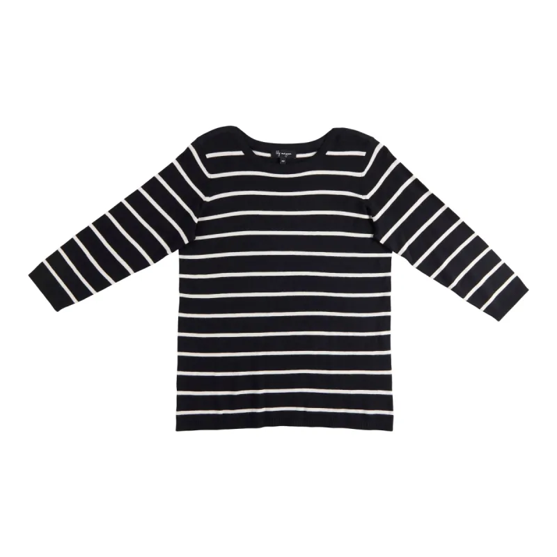 lily morgan Women's Urban Chic Stripe Pullover Sweater sold by Giant Tiger