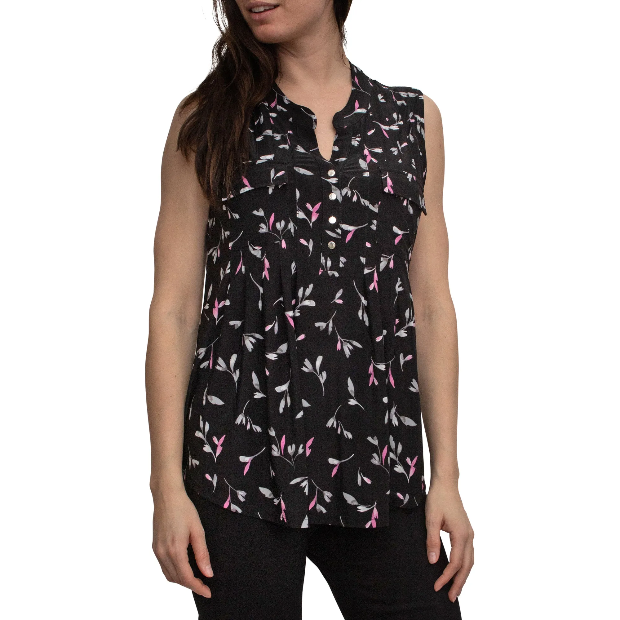 lily morgan Women's Pintuck Top sold by Giant Tiger