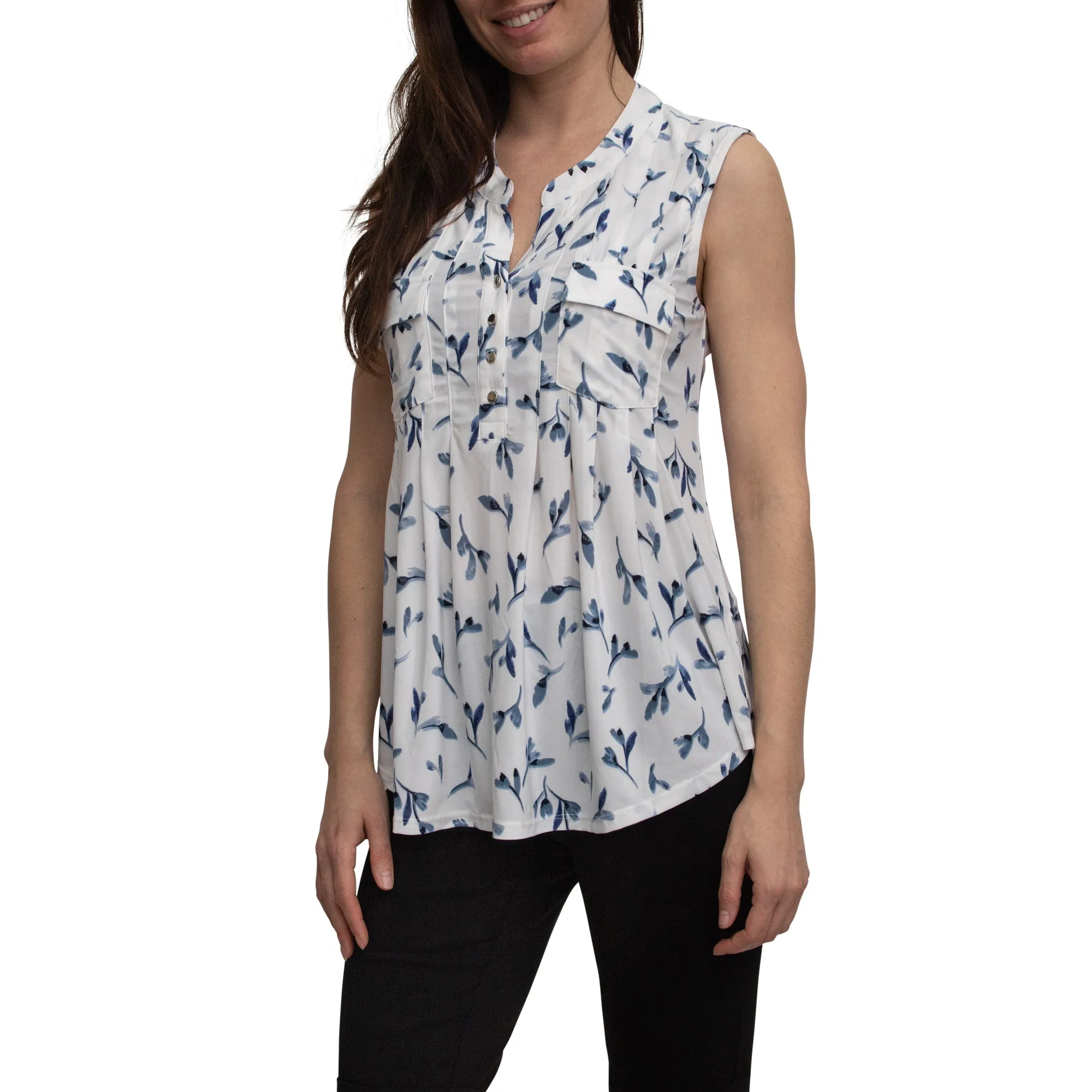 lily morgan Women's Pintuck Top sold by Giant Tiger product image thumbnail 3