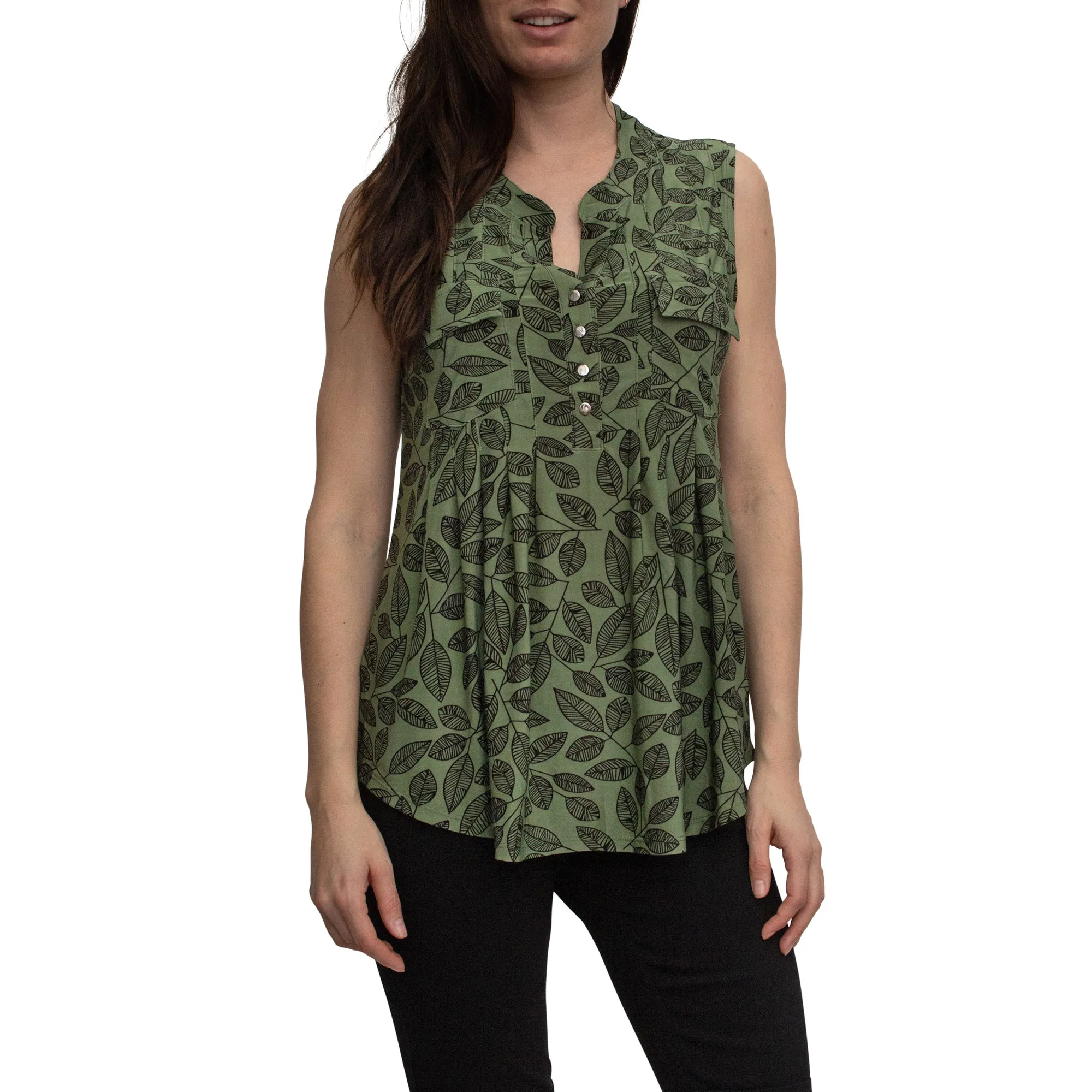 lily morgan Women's Pintuck Top sold by Giant Tiger product image thumbnail 5