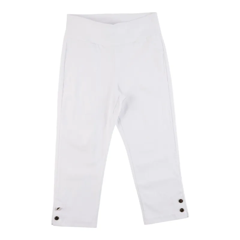 lily morgan Women's Seasonal Button Cropped Pants sold by Giant Tiger