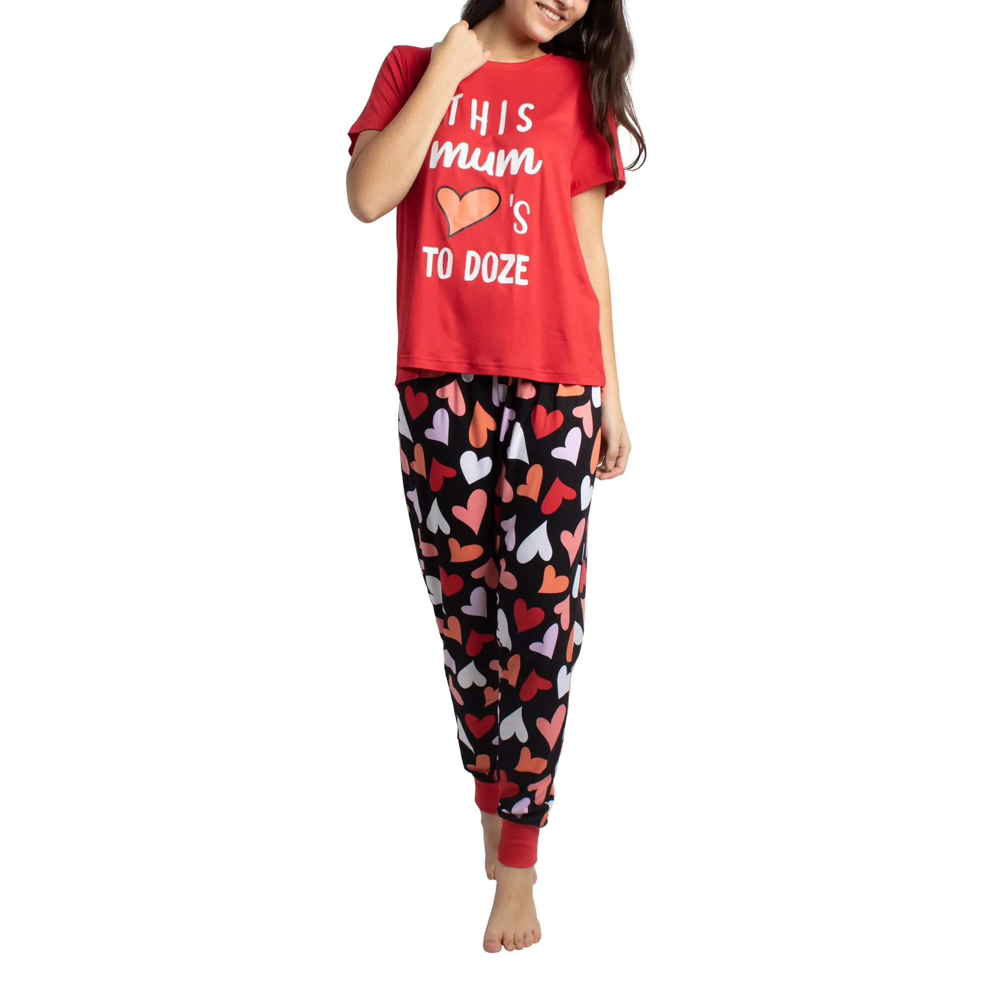 Carisma Women's Family Valentine's PJ Set 2pc. - S-XL sold by Giant Tiger