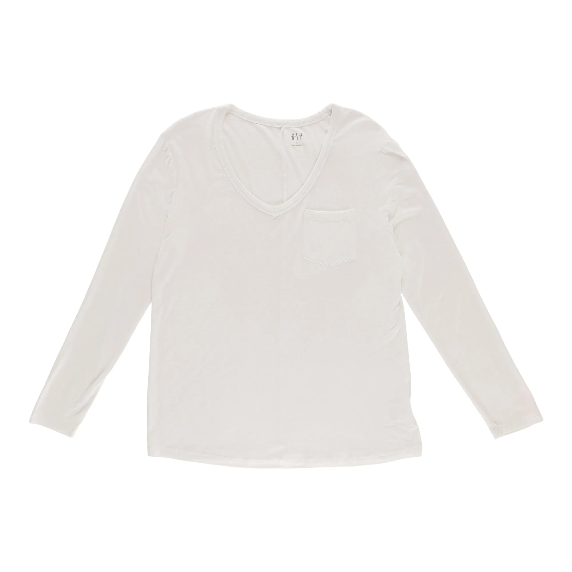 Women's V-Neck Long Sleeve Pocket Tee sold by Giant Tiger product image thumbnail 2