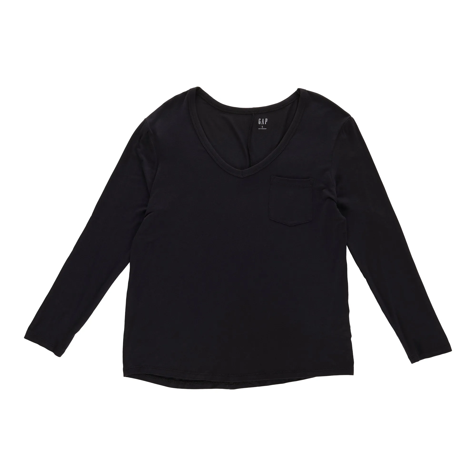 Women's V-Neck Long Sleeve Pocket Tee sold by Giant Tiger product image thumbnail 4