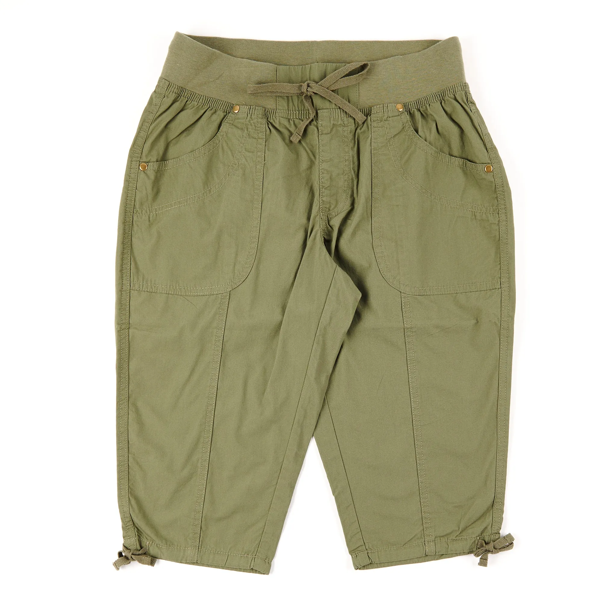 mySTYLE Women's Poplin Skimmer Capris sold by Giant Tiger product image thumbnail 4