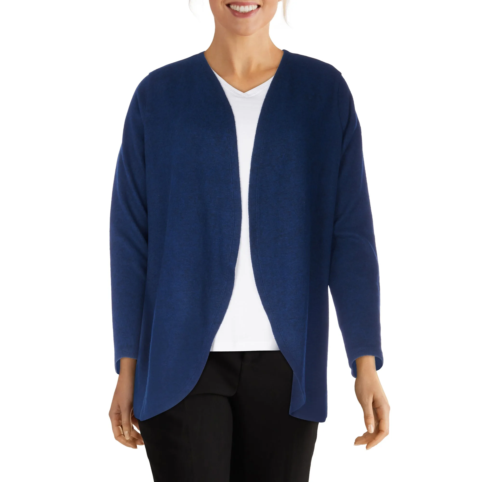lily morgan Women's Trendsetters Open Cardigan sold by Giant Tiger product image thumbnail 3