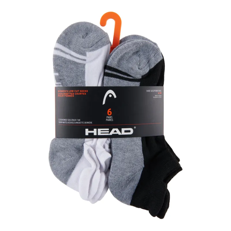 HEAD Women's Ankle Athletic Socks, 6-pack sold by Giant Tiger