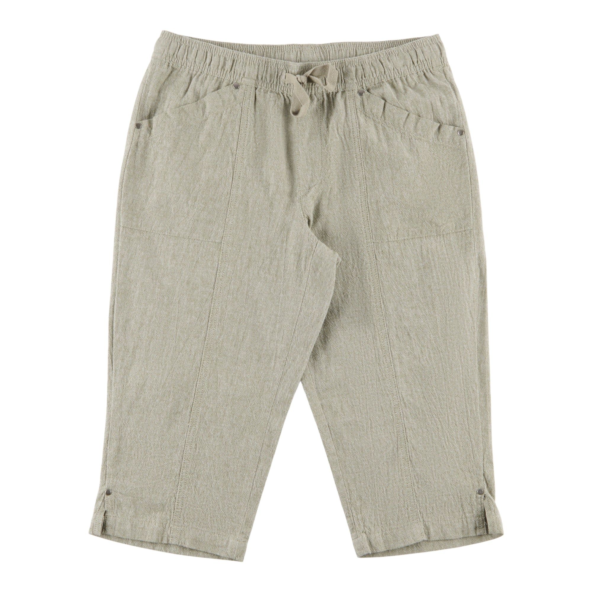 Classic Editions Women's Summer Look Petite Crinkle Capris sold by Giant Tiger product image thumbnail 4