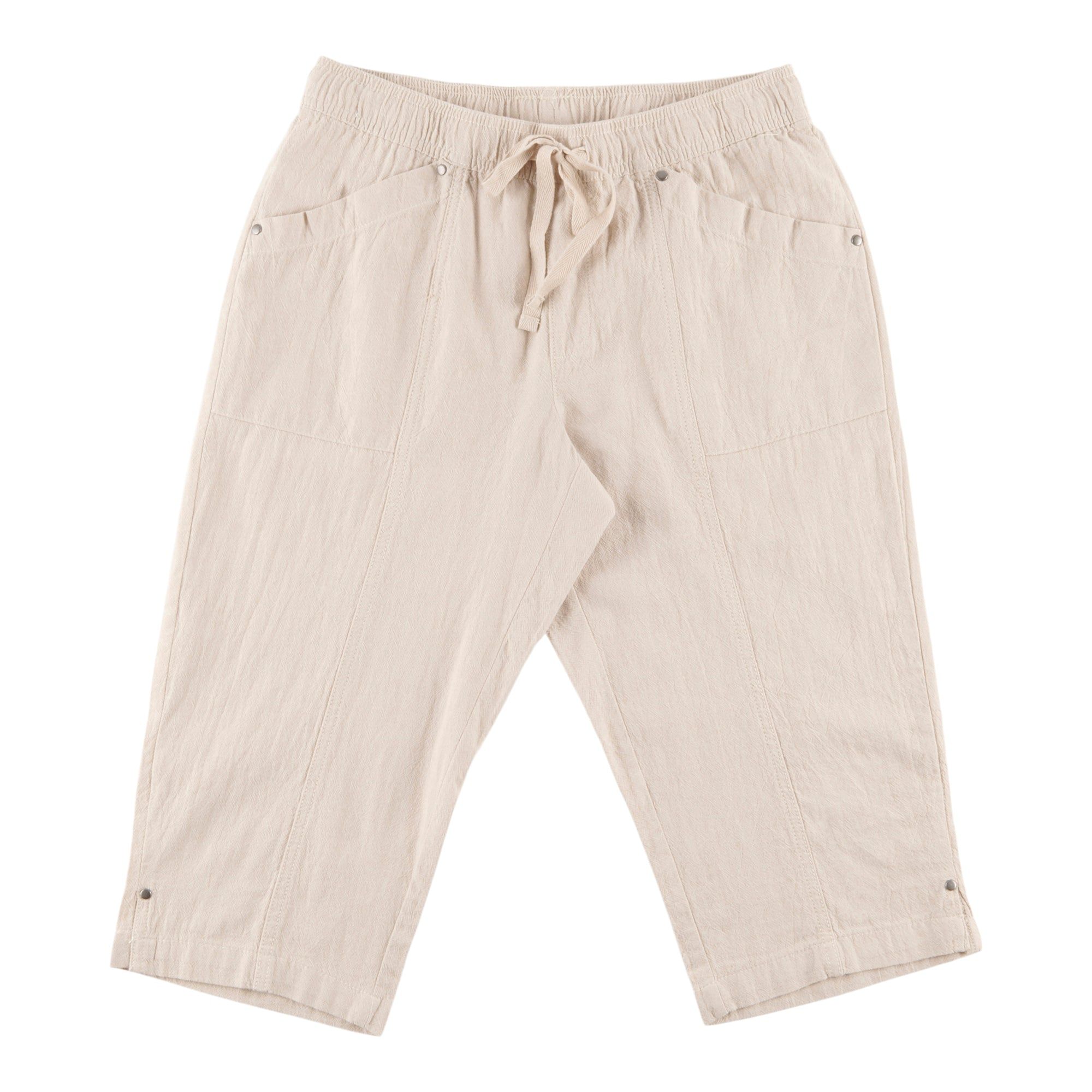 Classic Editions Women's Summer Look Petite Crinkle Capris sold by Giant Tiger product image thumbnail 2