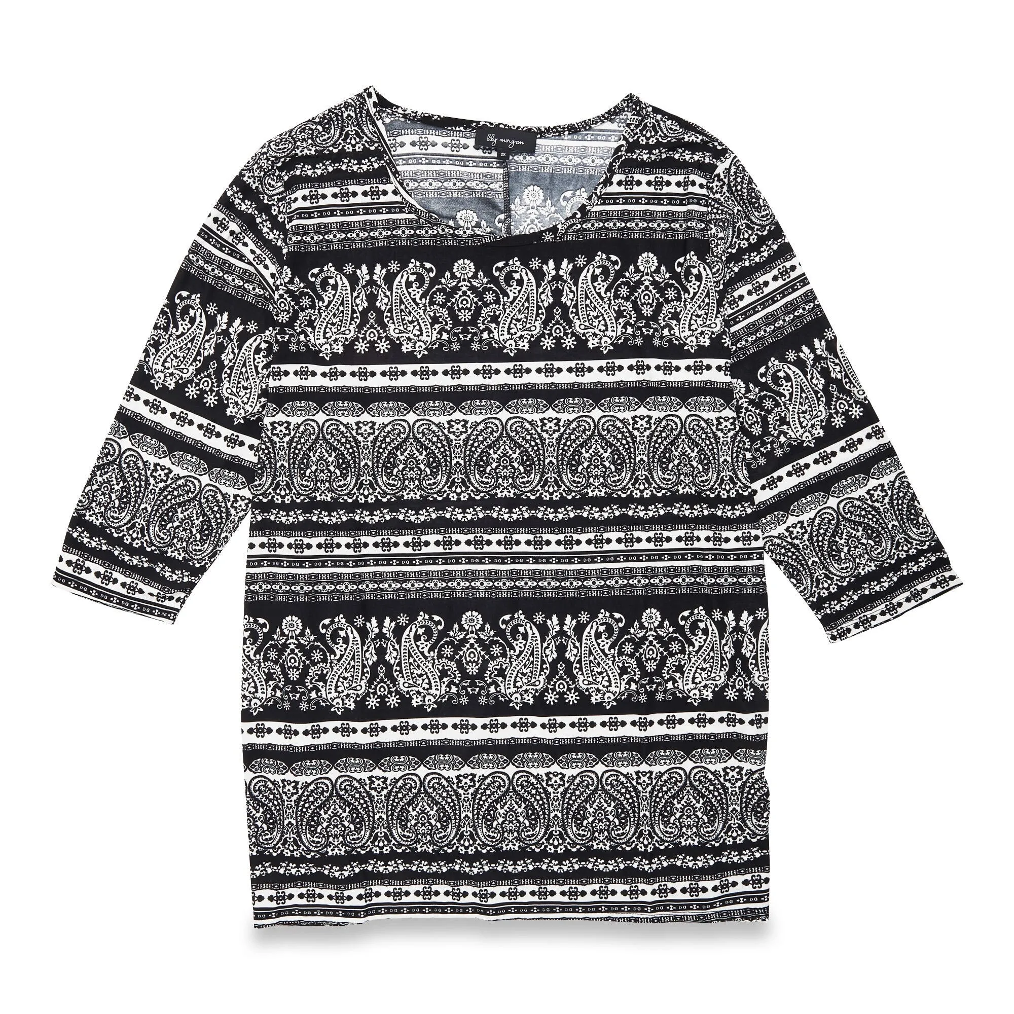 lily morgan Women's Plus Printed Tunic sold by Giant Tiger product image thumbnail 2