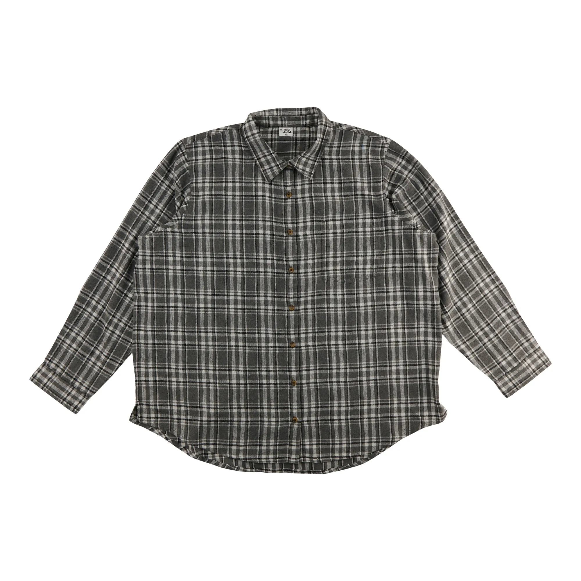 Women's Plus Collared Flannel Shirt sold by Giant Tiger product image thumbnail 3