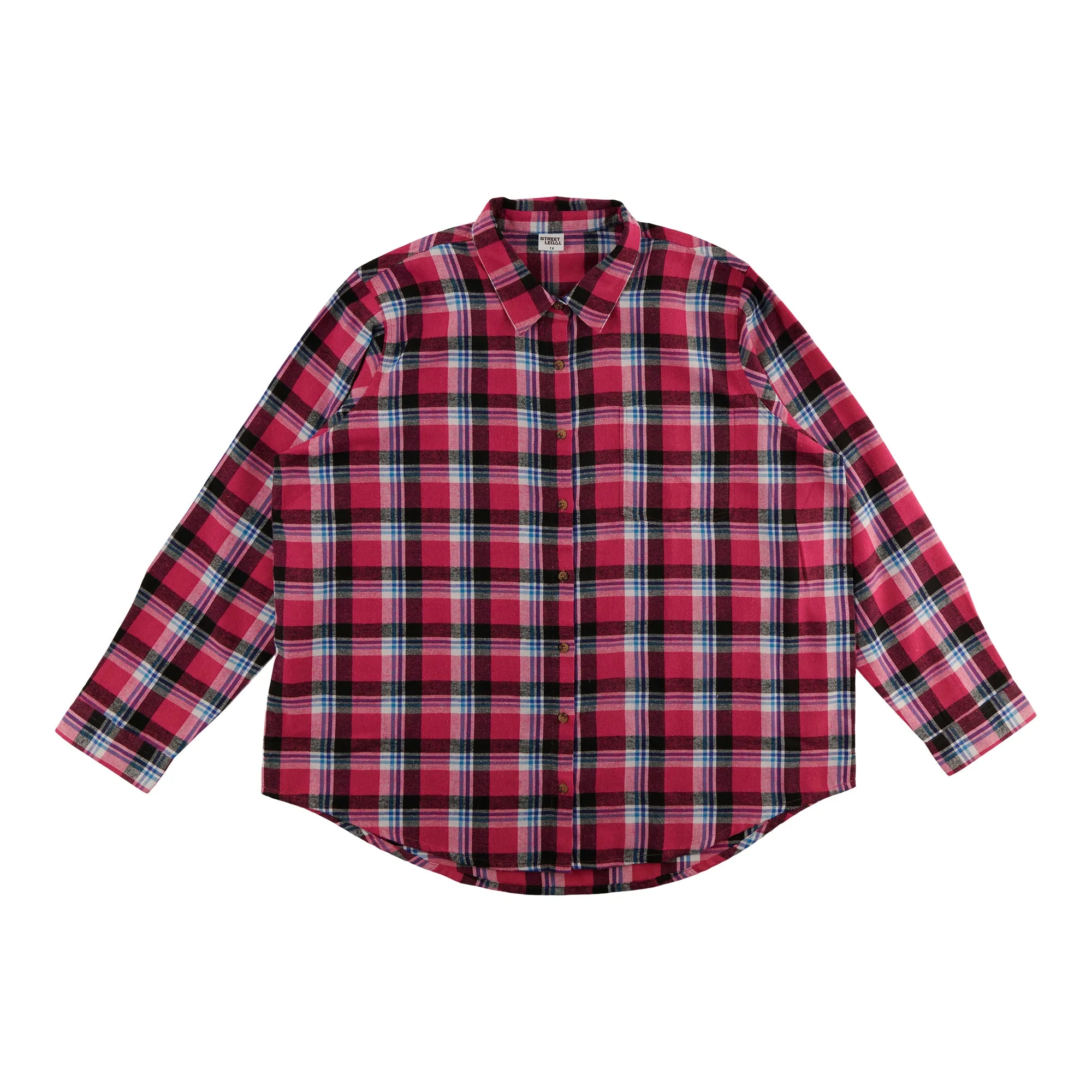 Women's Plus Collared Flannel Shirt sold by Giant Tiger product image thumbnail 4