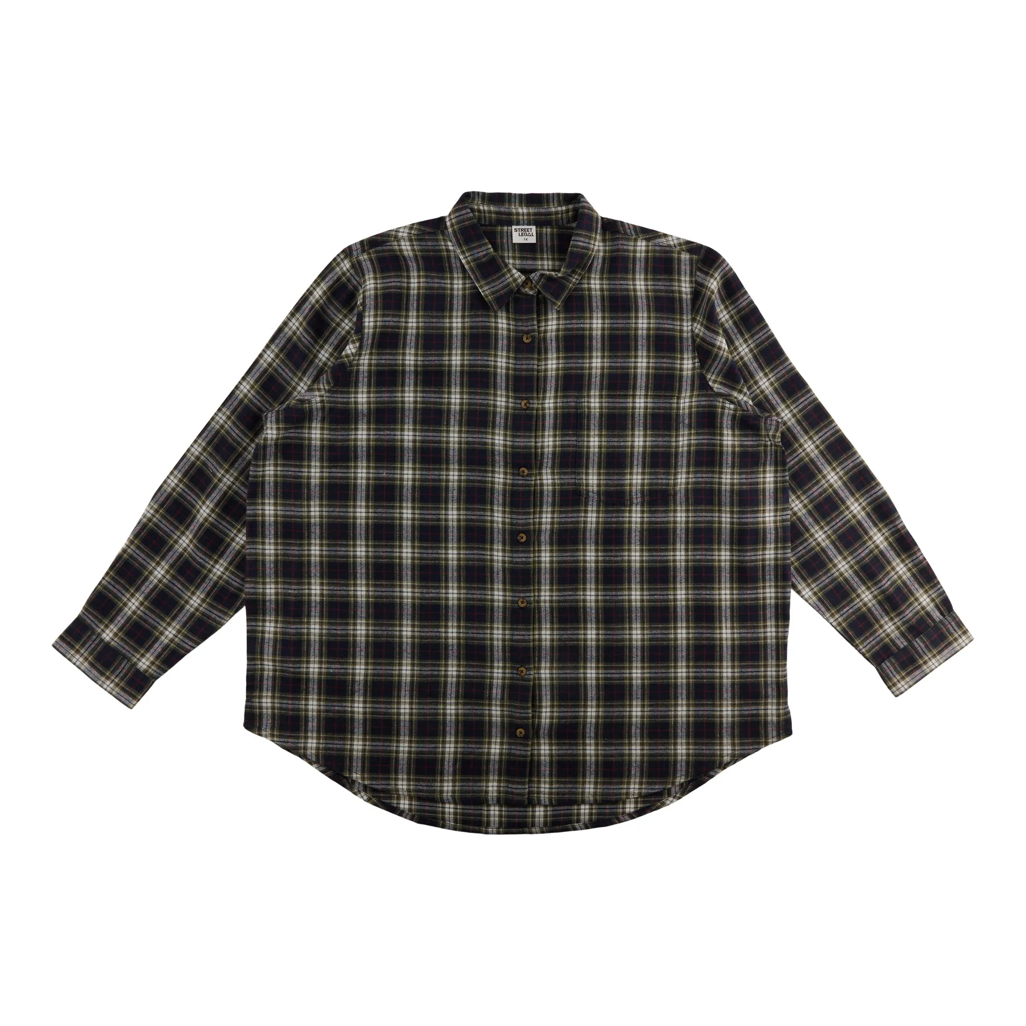 Women's Plus Collared Flannel Shirt sold by Giant Tiger product image thumbnail 2