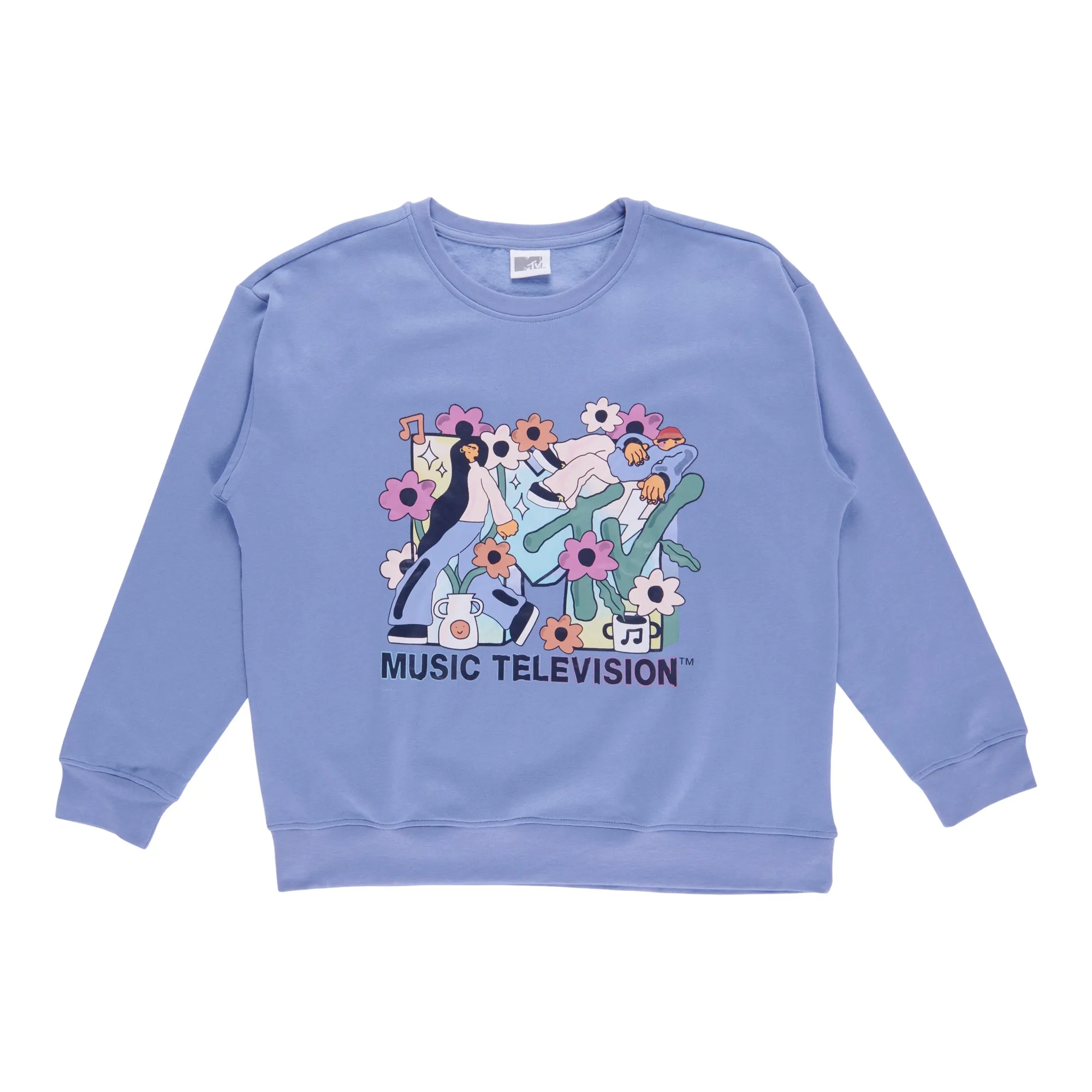 Women's Plus Licensed Crew Neck Fleece Sweater sold by Giant Tiger