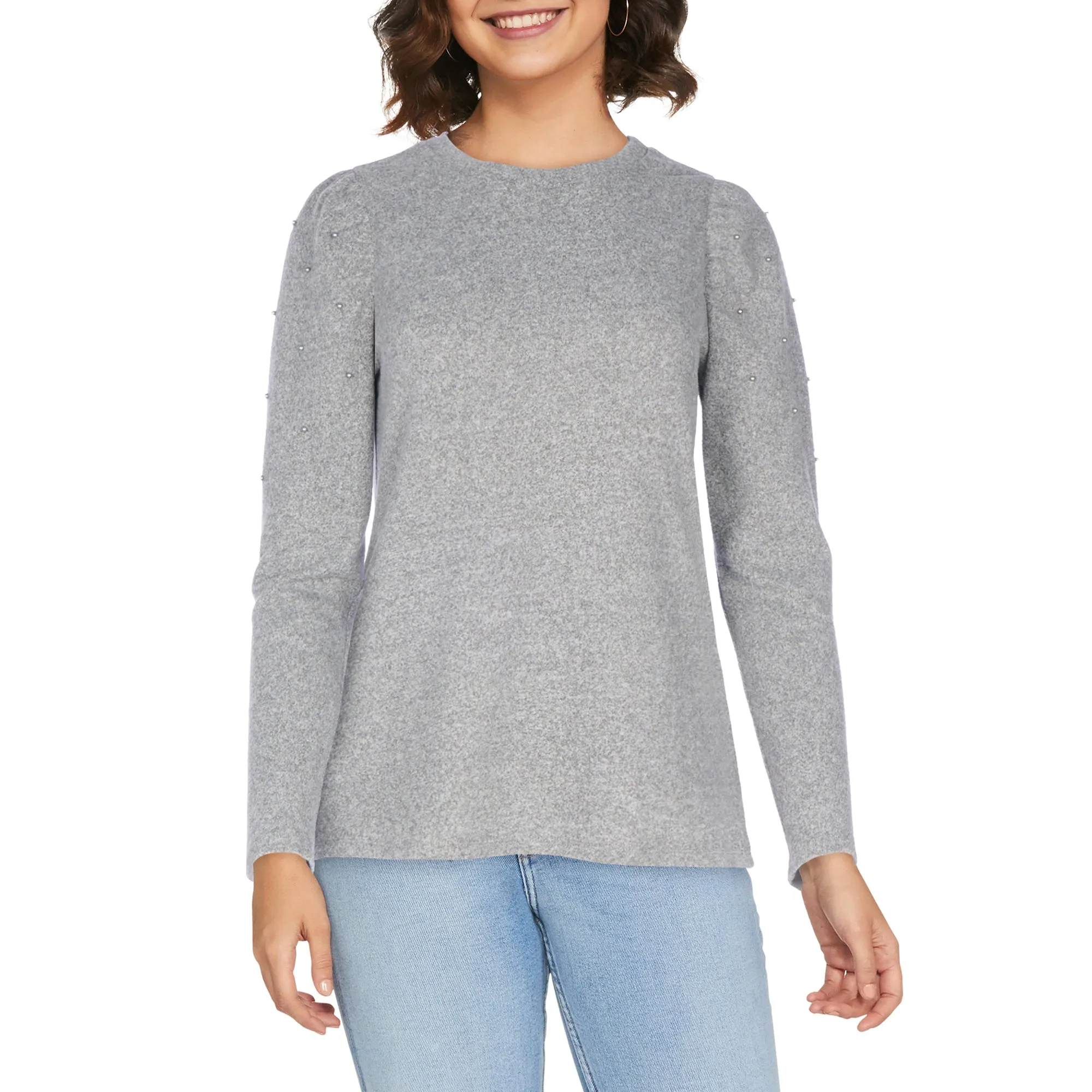 Women's Long-Sleeve Round Neck Blouse sold by Giant Tiger product image thumbnail 3