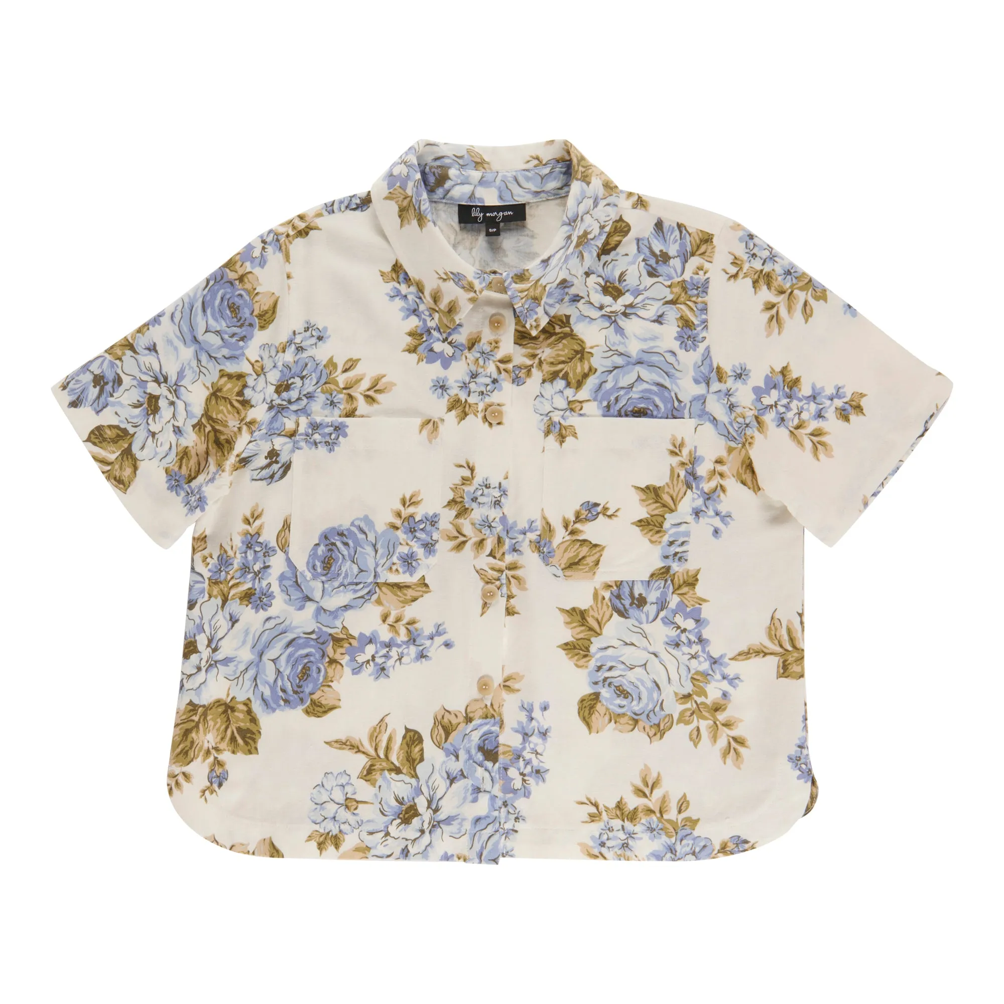 lily morgan Women's Short-Sleeved Collared Blouse sold by Giant Tiger product image thumbnail 2