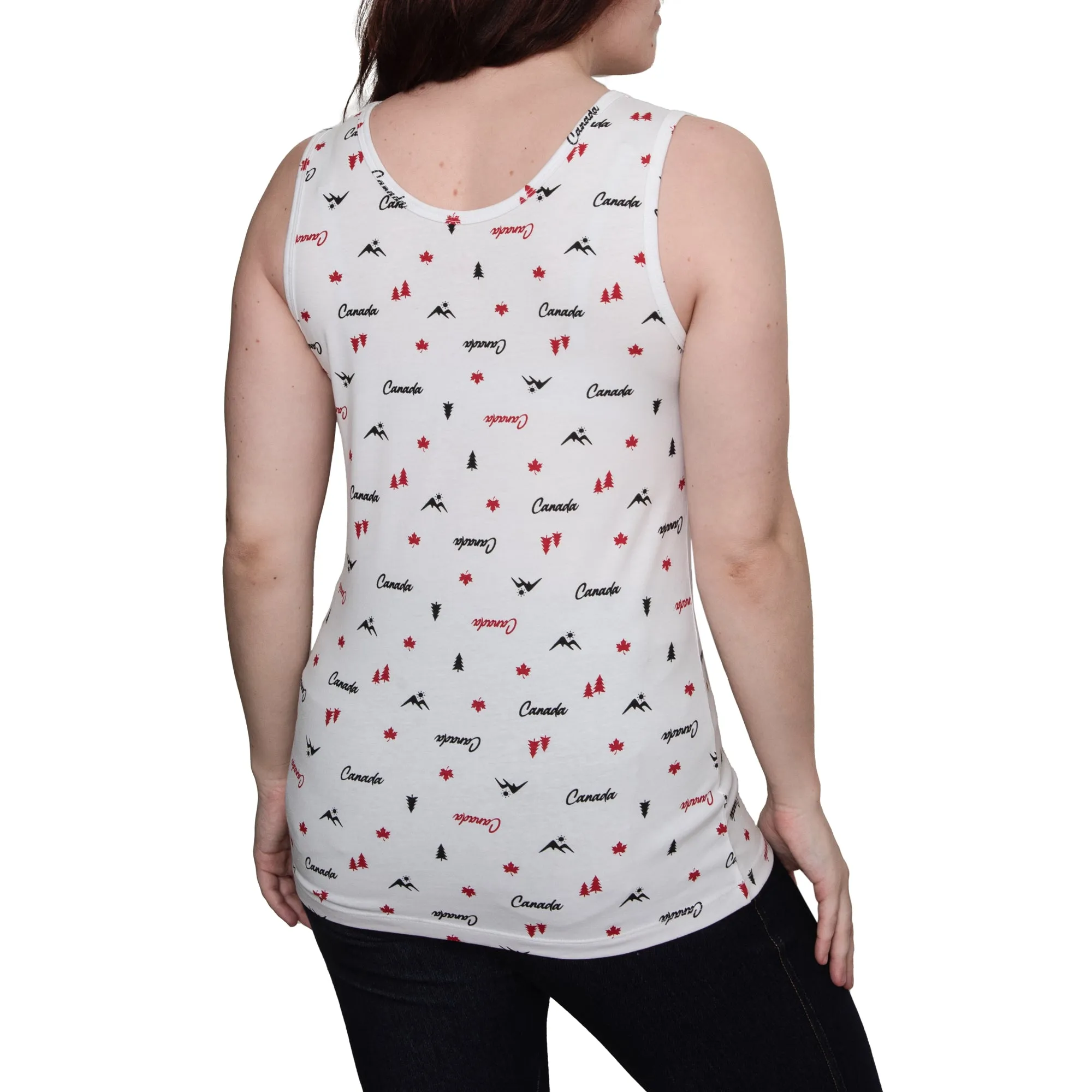 Canada EH Women's All-Over Print Tank Top sold by Giant Tiger product image thumbnail 4