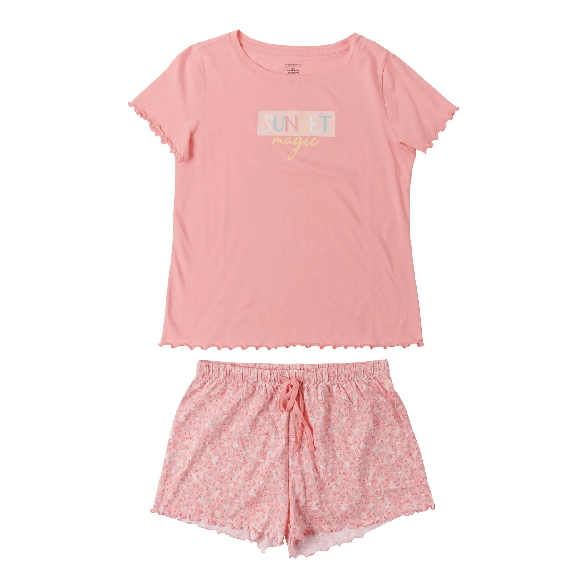 Carisma Women's Spring Breeze Screen Printed PJ Boxer Set, 2-Piece sold by Giant Tiger product image thumbnail 2