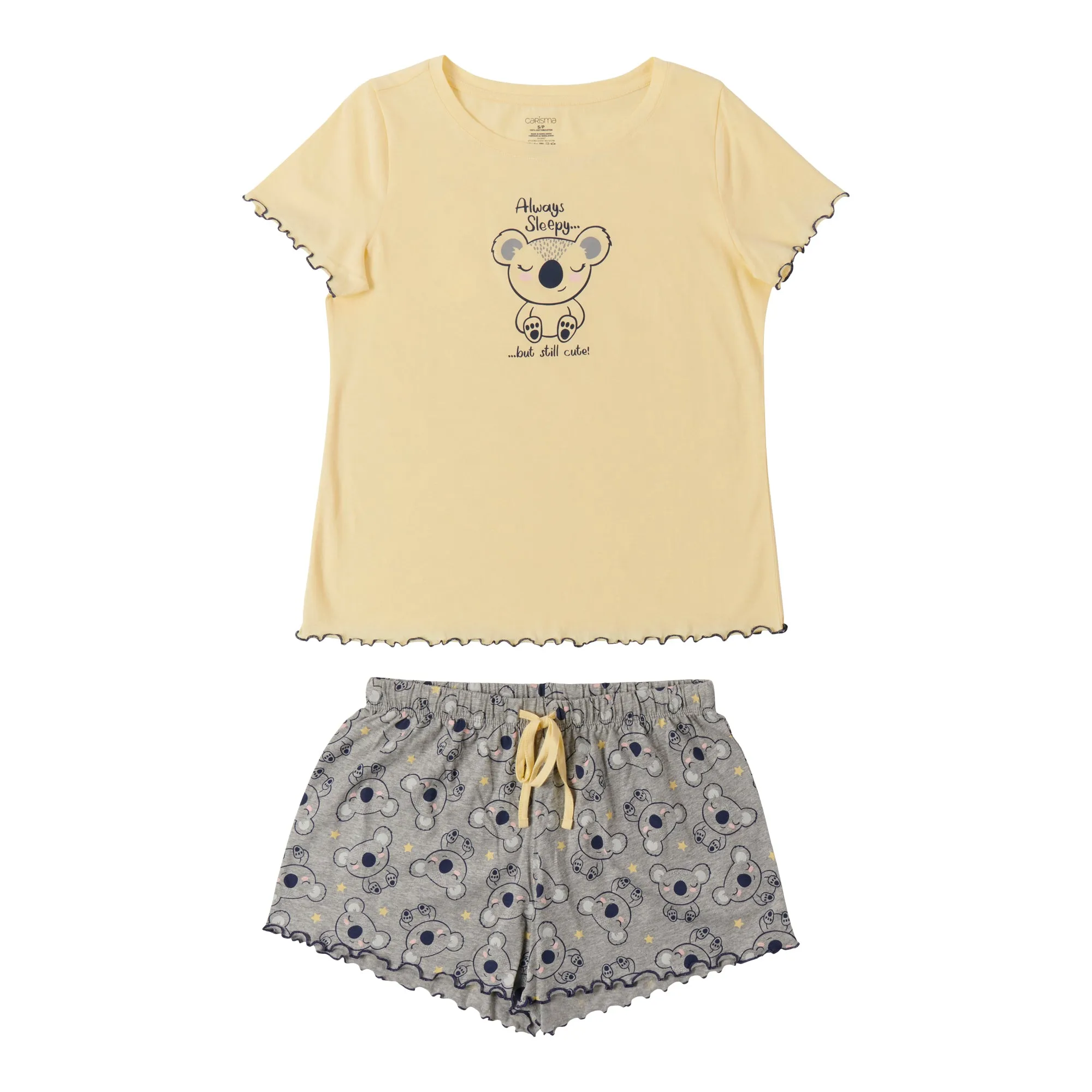 Carisma Women's Spring Breeze Screen Printed PJ Boxer Set, 2-Piece sold by Giant Tiger product image thumbnail 3