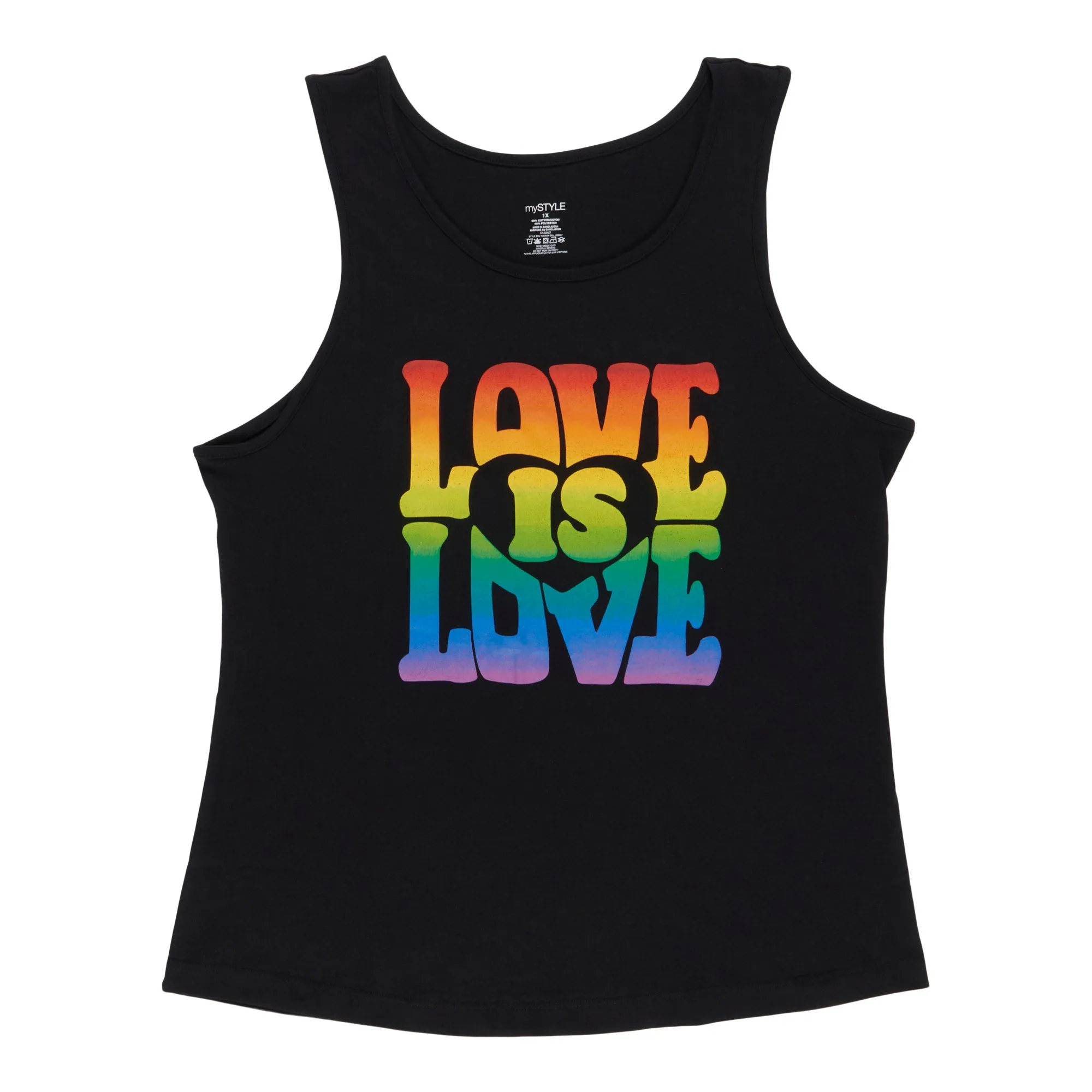 Adult Plus Pride Tank Top sold by Giant Tiger