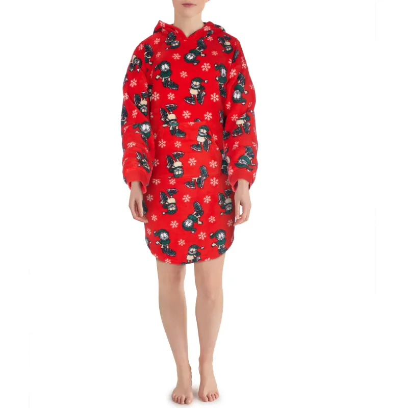 Women's Printed Licensed Plush Hoodie sold by Giant Tiger
