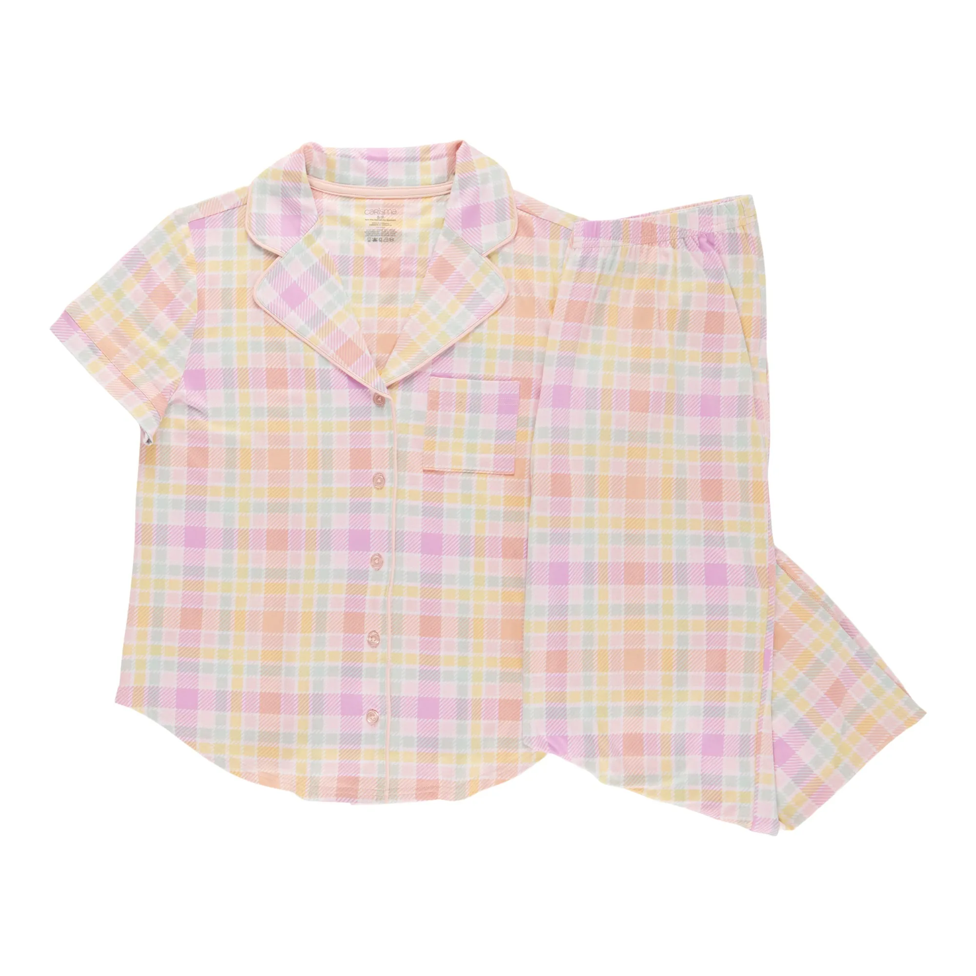 Carisma Women's Mommy & Me Tailored Capri Pyjama Set, 2-Piece sold by Giant Tiger product image thumbnail 4