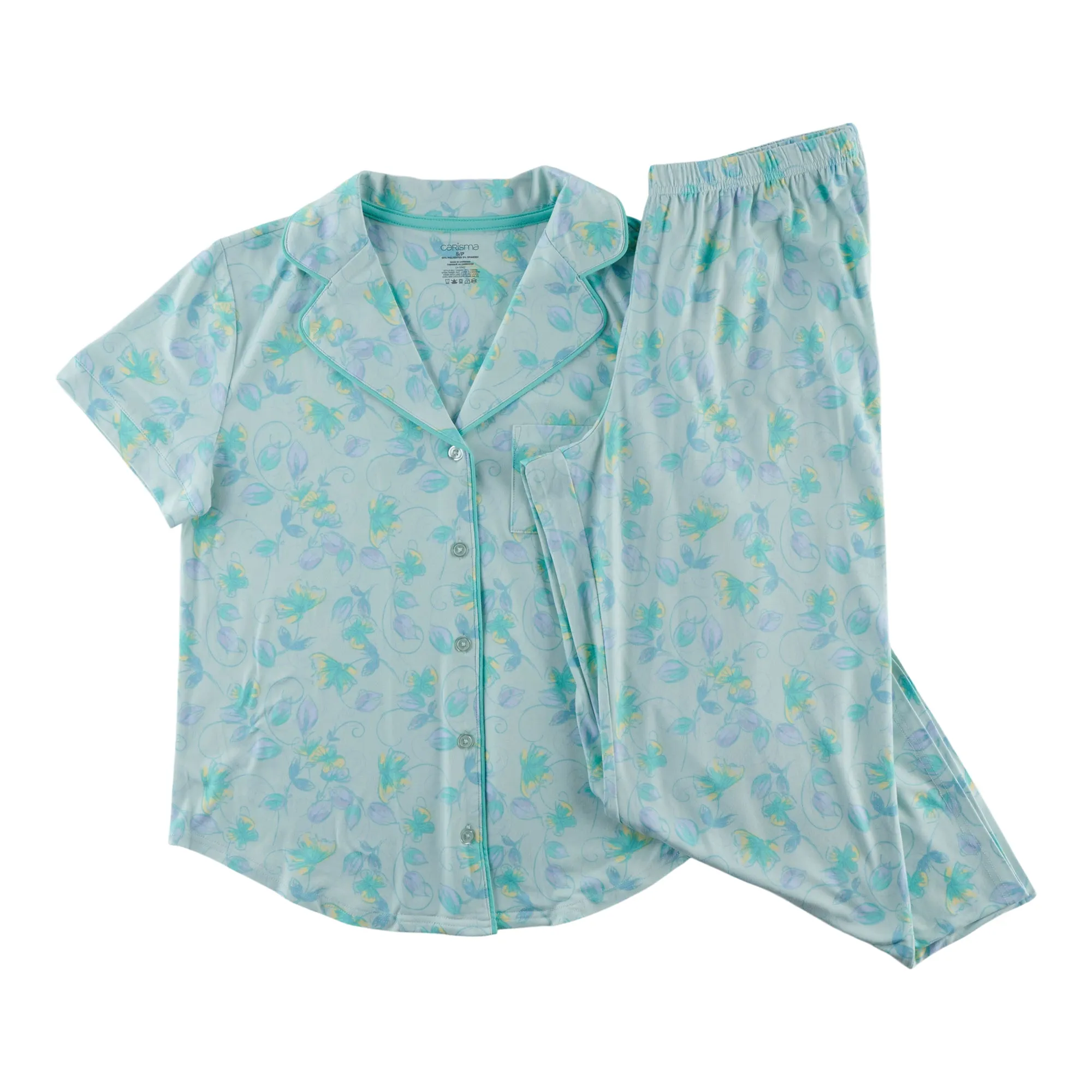 Carisma Women's Mommy & Me Tailored Capri Pyjama Set, 2-Piece sold by Giant Tiger product image thumbnail 2