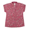 Women's Collared Short Sleeve Blouse with Rolled Sleeves sold by Giant Tiger