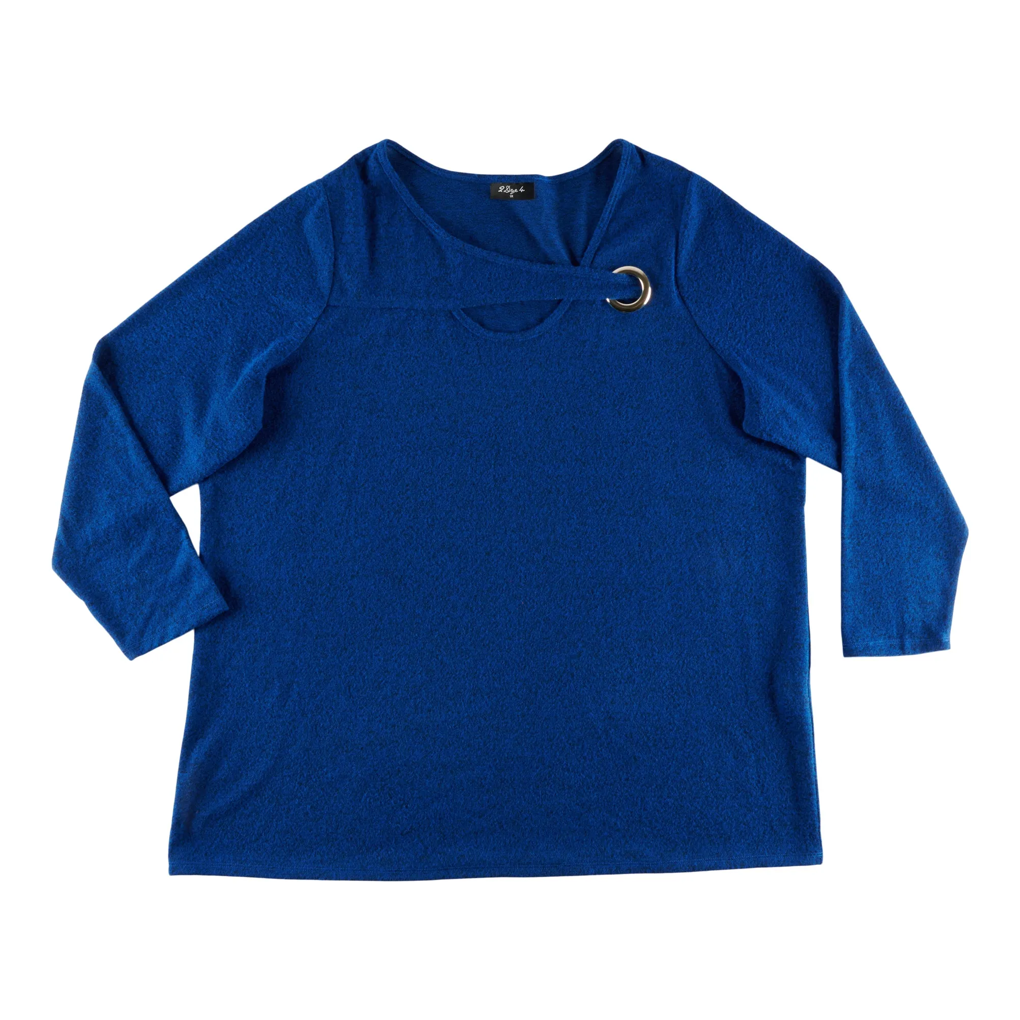 Women's Plus Long Sleeve Top with Keyhole sold by Giant Tiger product image thumbnail 3