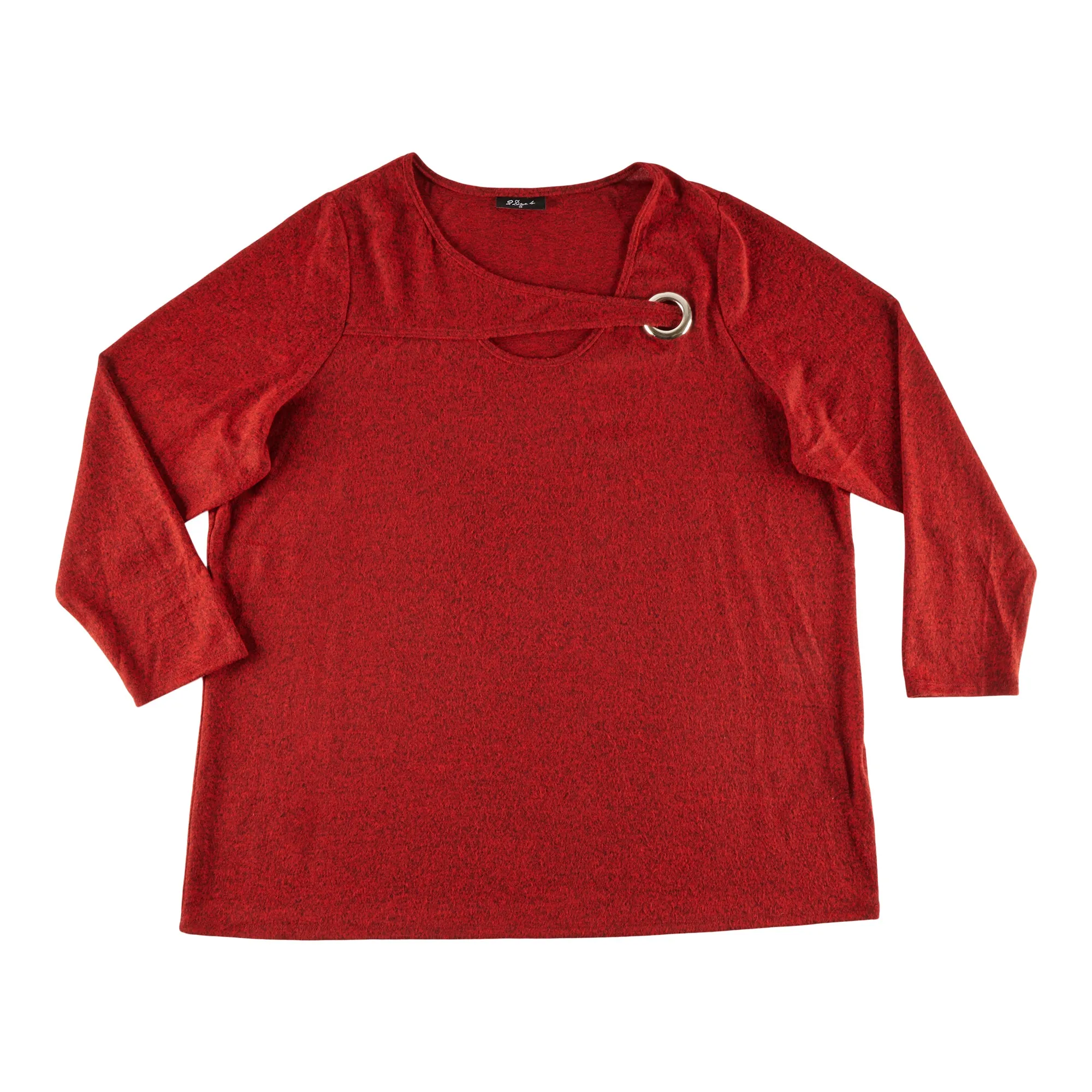 Women's Plus Long Sleeve Top with Keyhole sold by Giant Tiger product image thumbnail 4