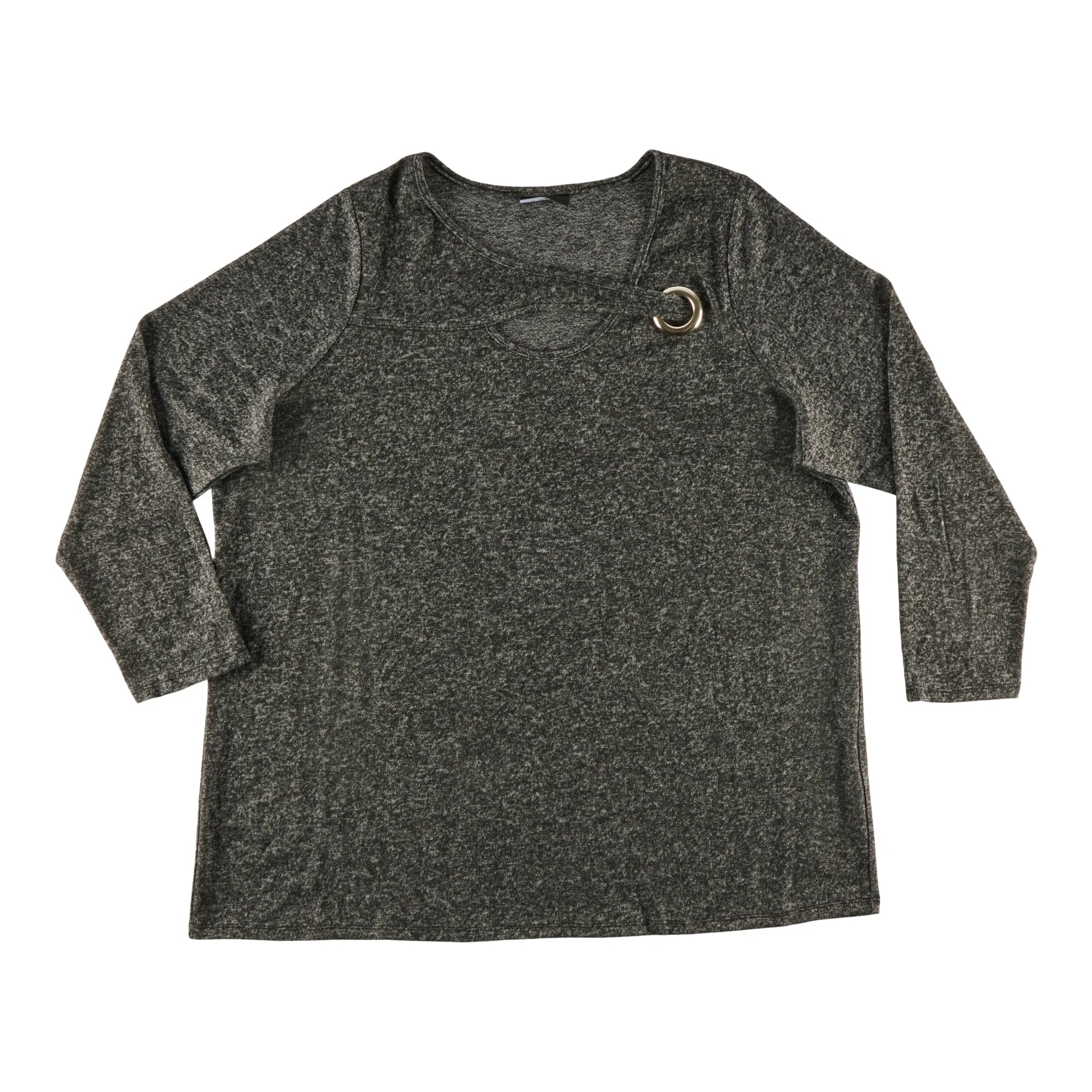 Women's Plus Long Sleeve Top with Keyhole sold by Giant Tiger product image thumbnail 2