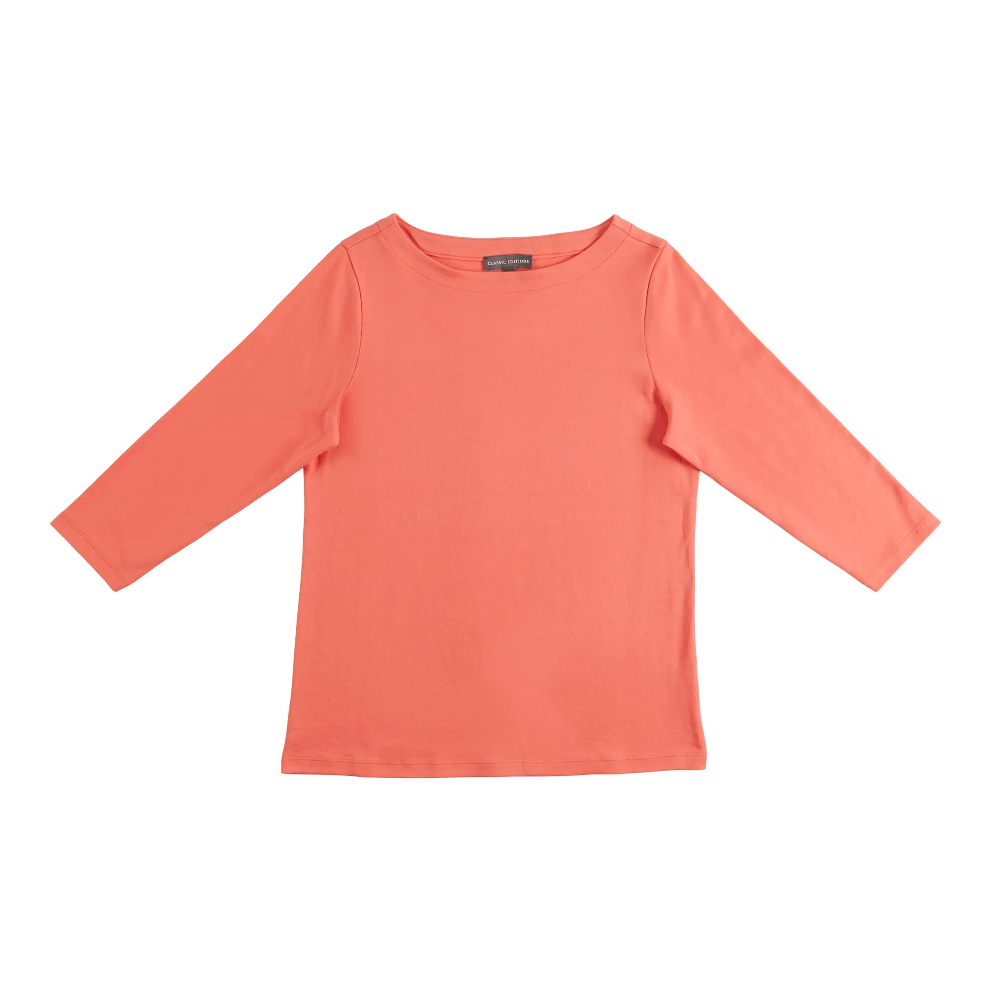 Classic Editions Women's Spring View Boat Neck Top with 3/4 Sleeves sold by Giant Tiger product image thumbnail 4