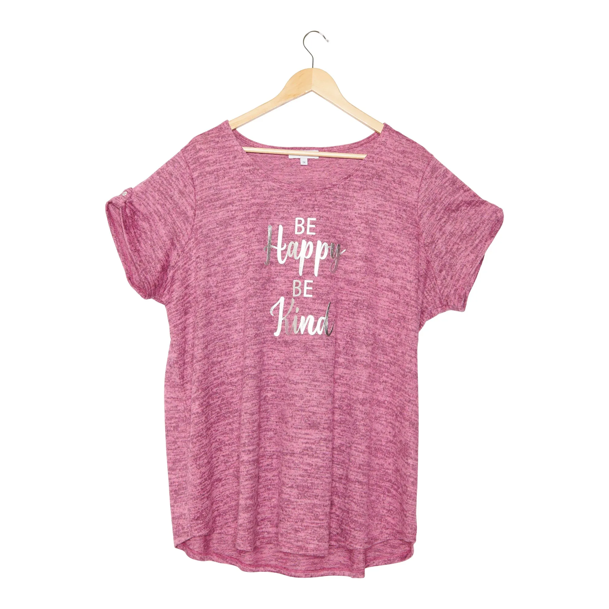 mySTYLE Women's Plus Screen Printed Snit Top sold by Giant Tiger product image thumbnail 3