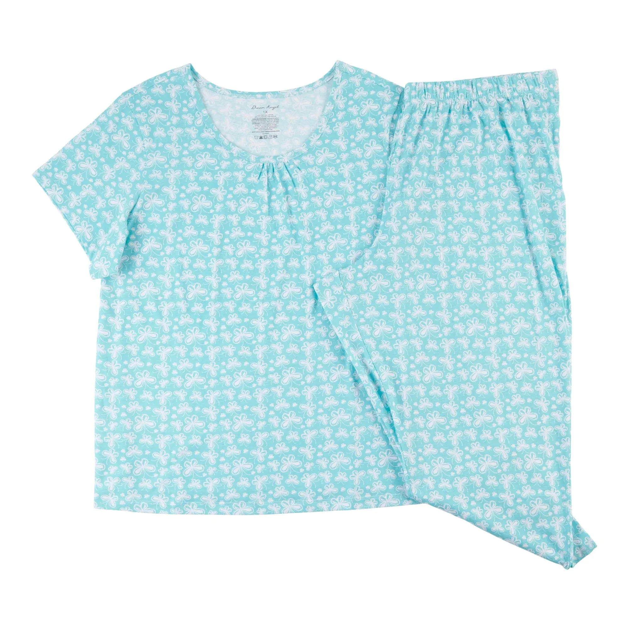 Women's Plus Knit Capris PJ Set, 2-Piece sold by Giant Tiger product image thumbnail 5