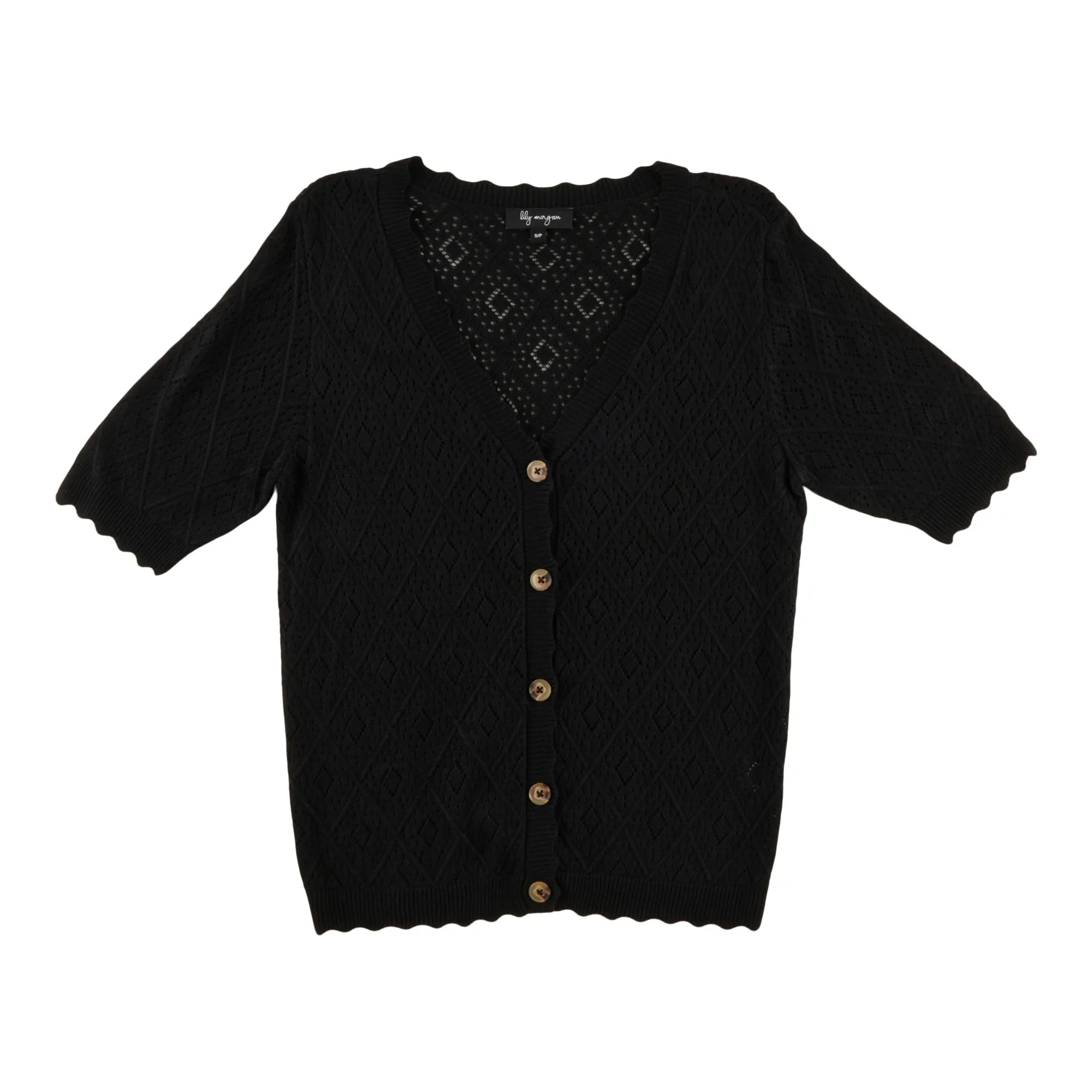 lily morgan Women's Trend Edit V-Neck Button Cardigan sold by Giant Tiger