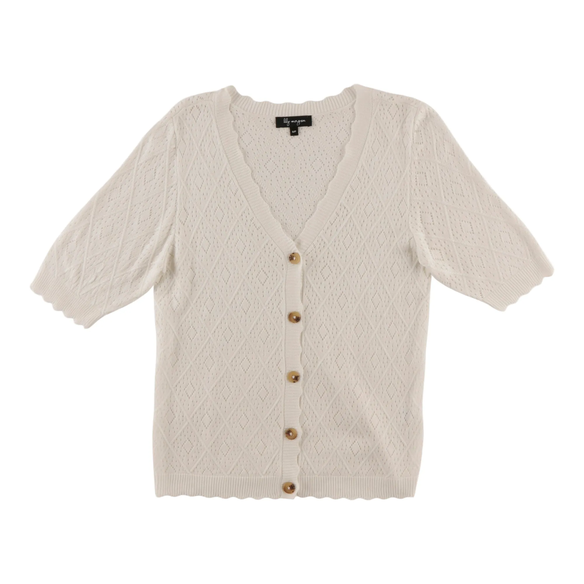 lily morgan Women's Trend Edit V-Neck Button Cardigan sold by Giant Tiger product image thumbnail 2