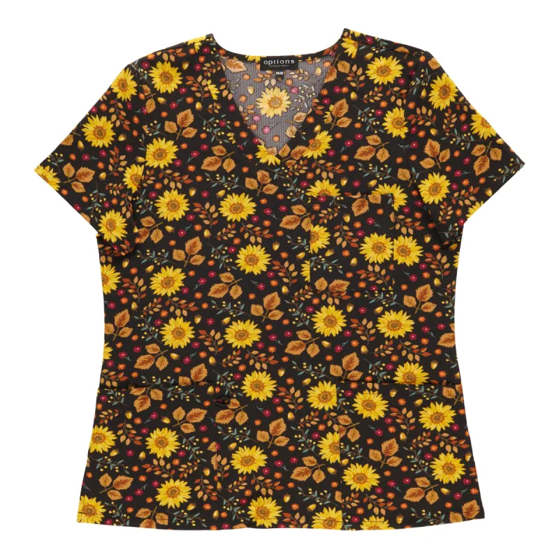 Options Women's V-Neck Scrub Tops sold by Giant Tiger