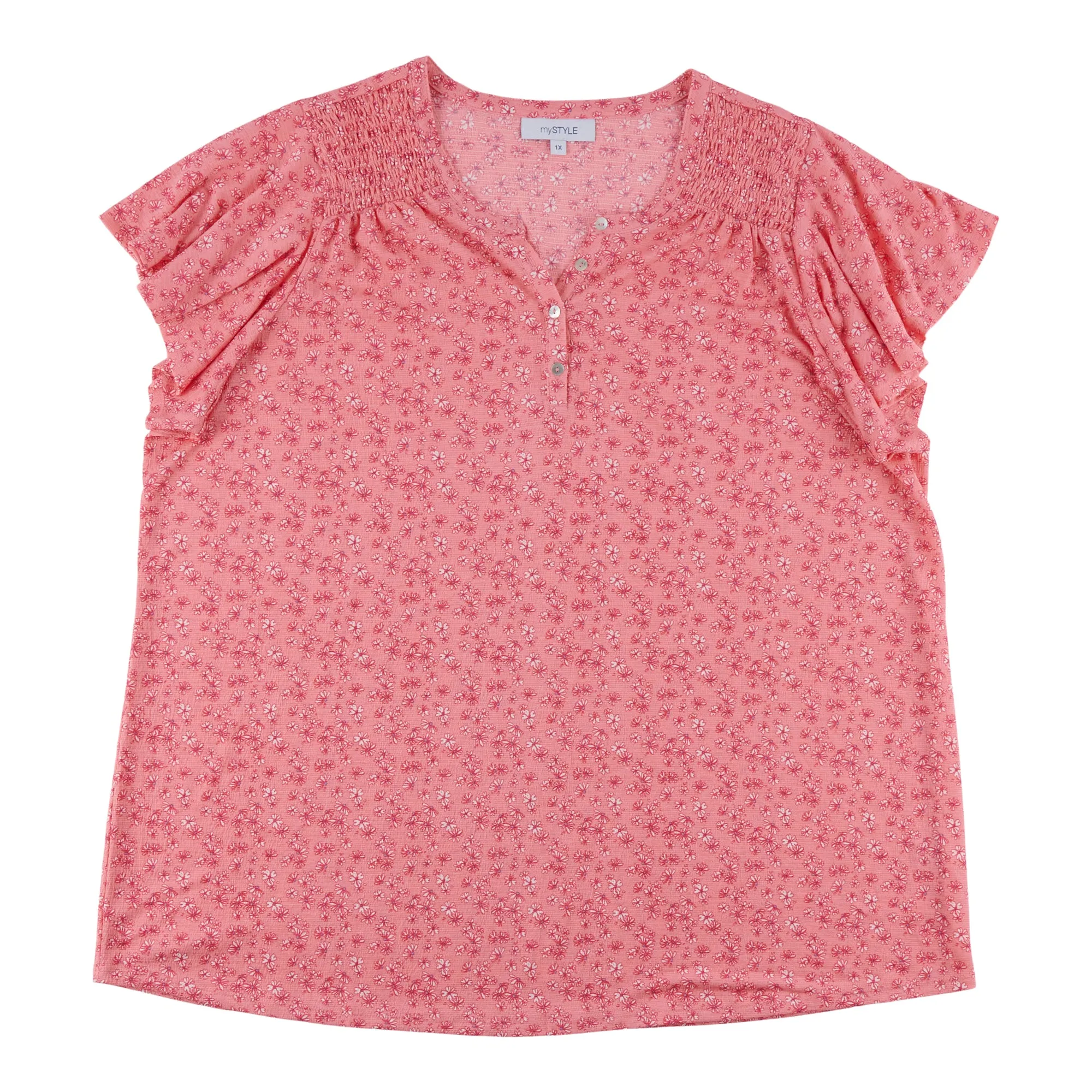 mySTYLE Women's Plus Flutter Top sold by Giant Tiger product image thumbnail 2