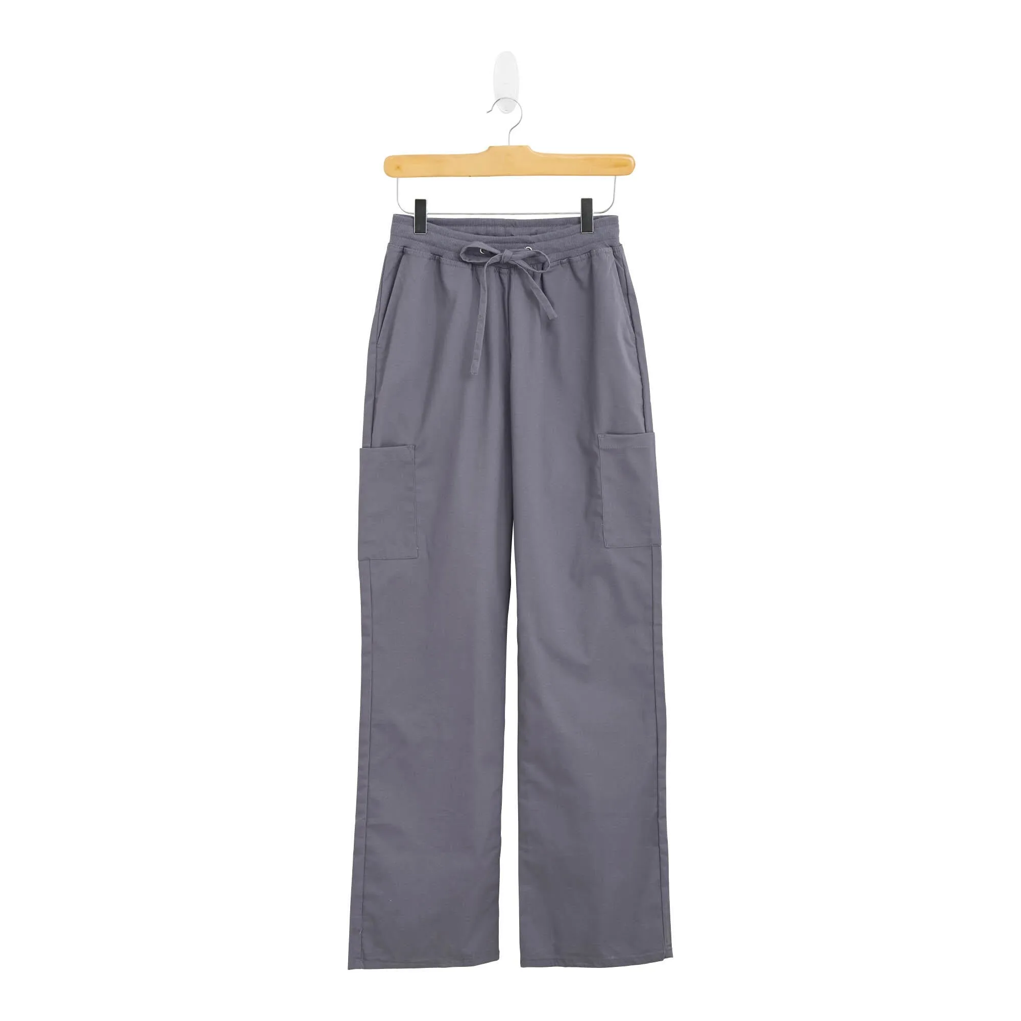 Options Women's Plus Pewter Cargo Scrub Pants - 2X/3X sold by Giant Tiger