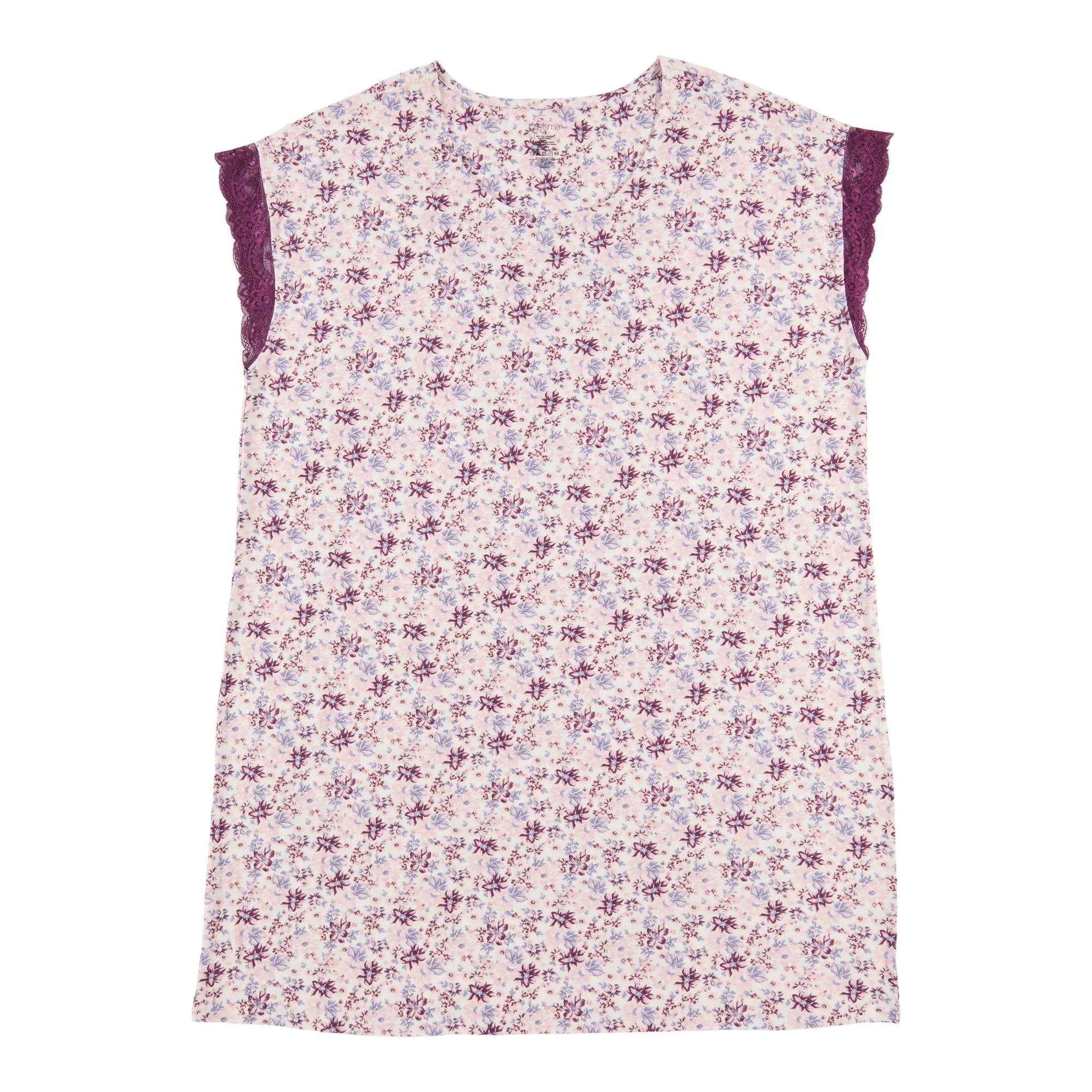 Carisma Women's Plus Perfect Dream Peachy Sleepshirt with Lace sold by Giant Tiger product image thumbnail 3