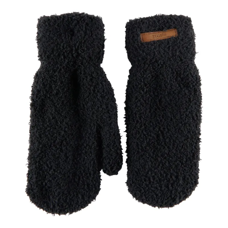 mySTYLE Women's Sherpa Mittens sold by Giant Tiger