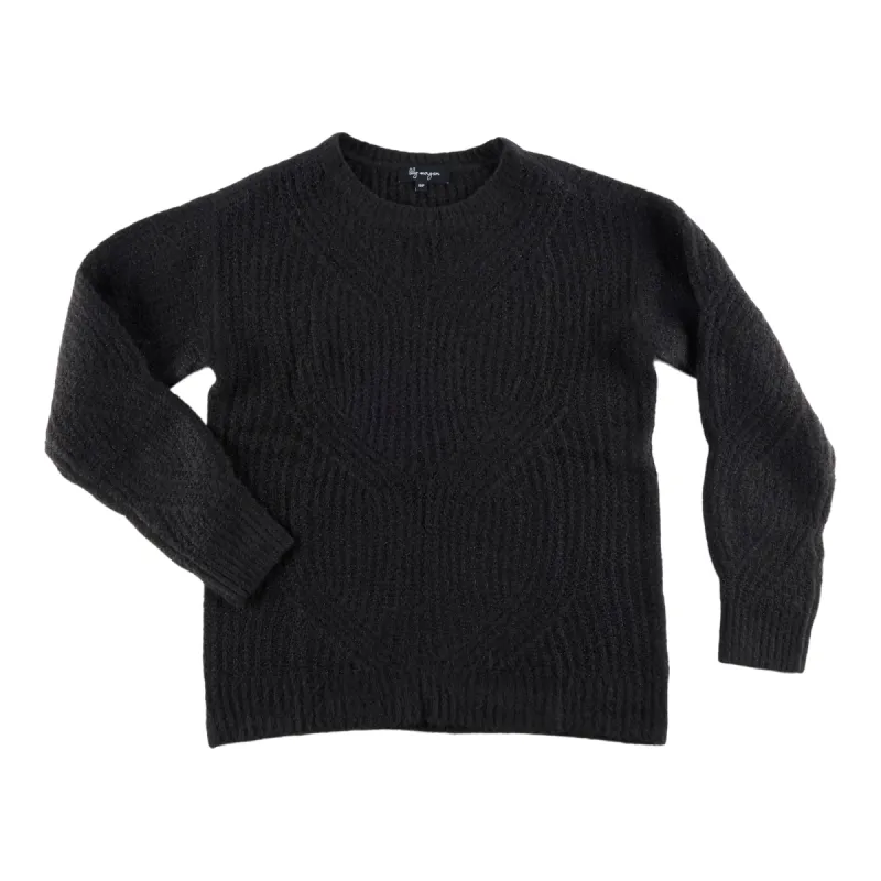lily morgan Women's Lurex Pointelle Pullover Sweater sold by Giant Tiger
