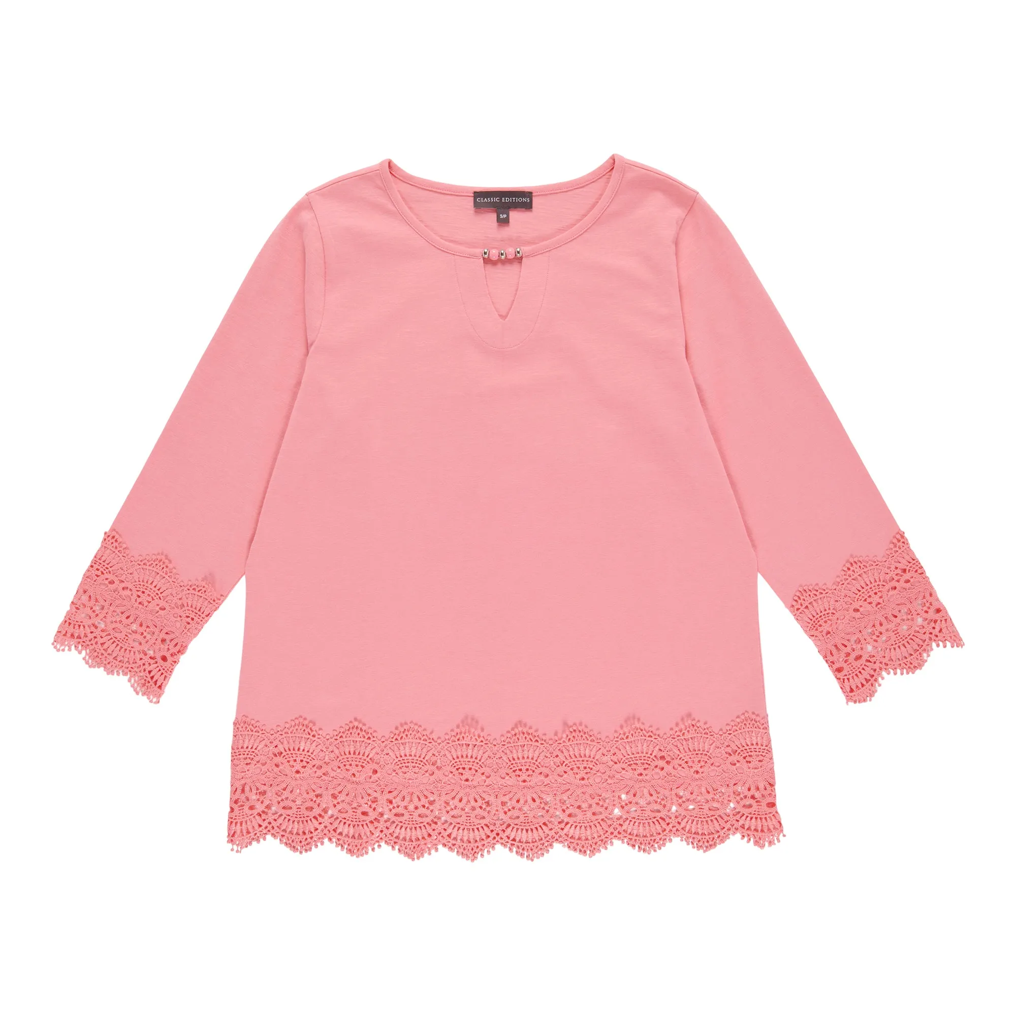 Classic Editions Women's Top with Crochet Design sold by Giant Tiger product image thumbnail 3